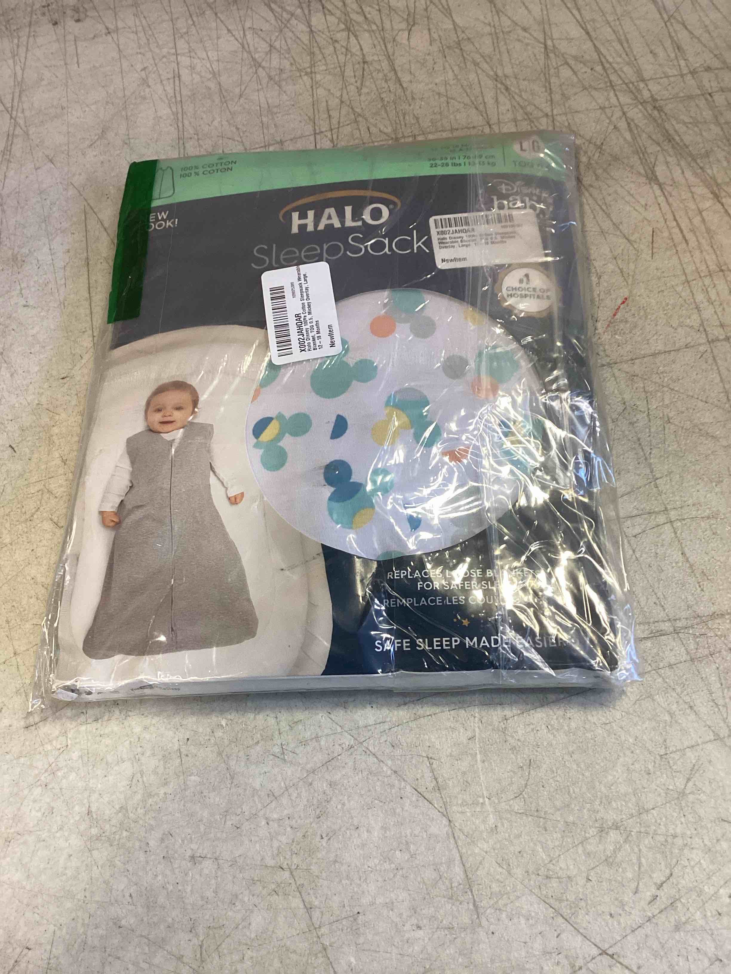 HALO SleepSack, 100 Cotton Wearable Blanket, Swaddle Transition