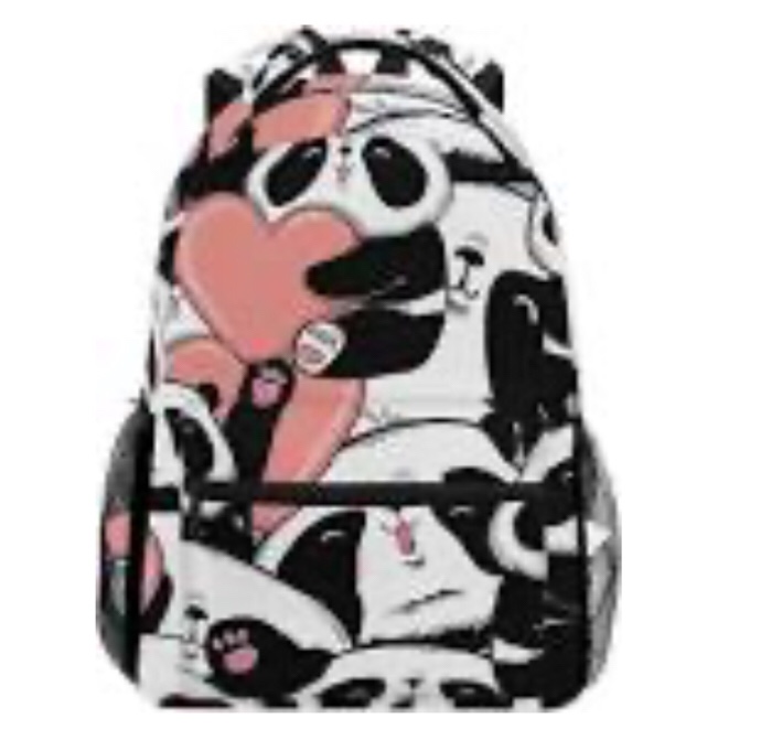 Succulents Flower Cactus Geometric School Backpack Casual Shoulder Bag College Bookbag Travel Hiking Daypack Sloth