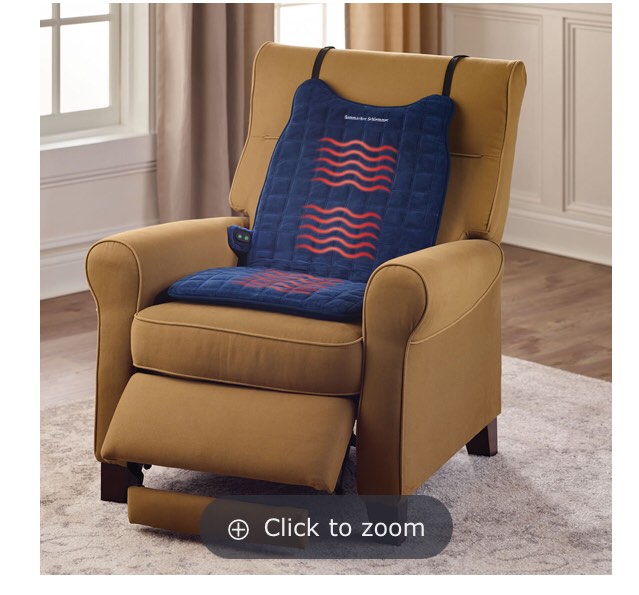 The Warming Massaging Back Rest