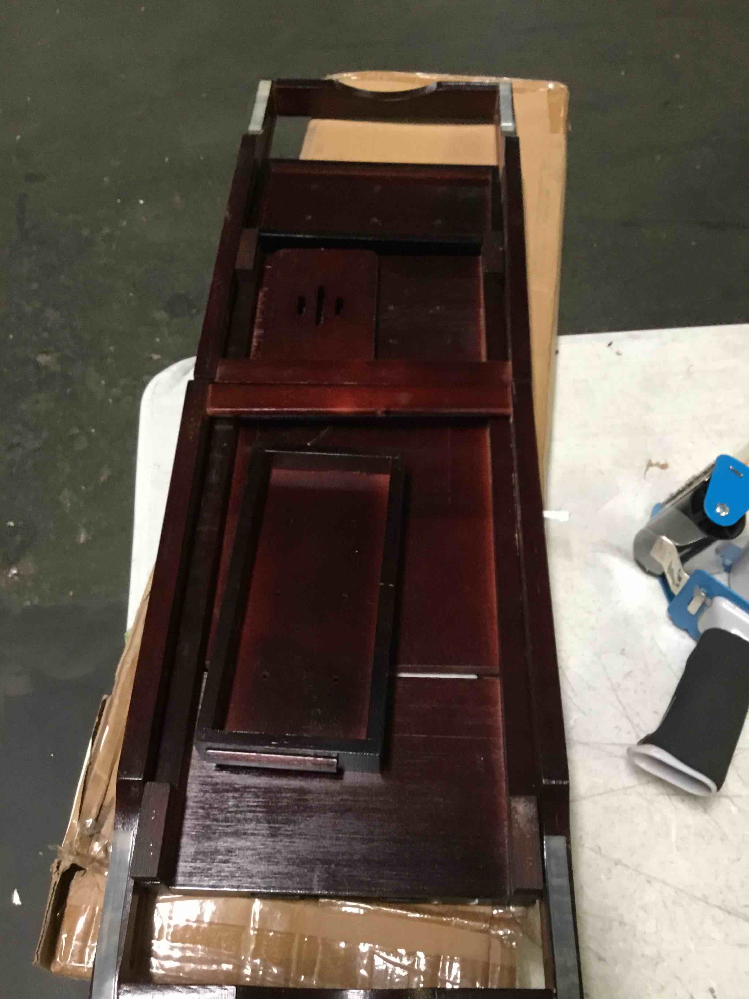 Bathtub caddy tray 
