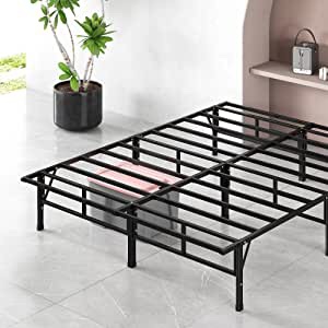 ZINUS SmartBase Compack Mattress Foundation / 14 Inch Metal Bed Frame / No Box Spring Needed / Sturdy Steel Slat Support, King