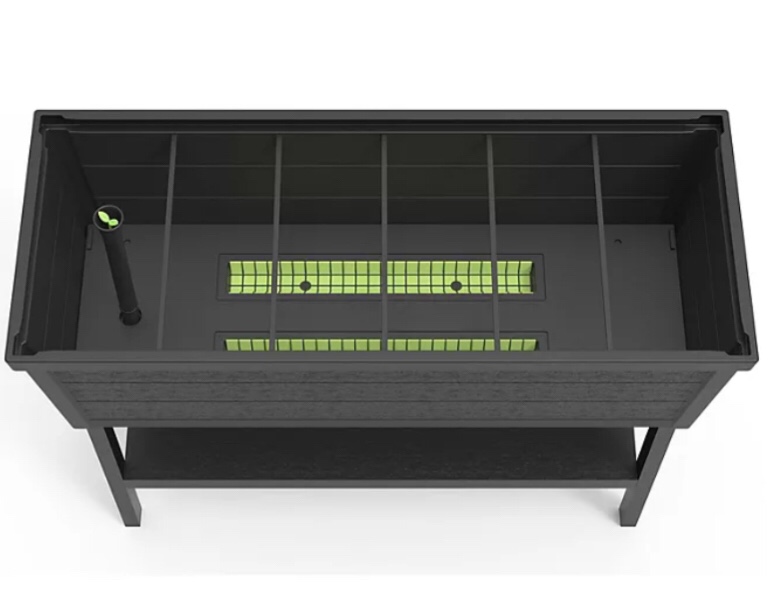 Keter XL Urban Bloomer Resin Elevated Planter Raised Garden Bed