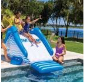 wow cascade pool slide