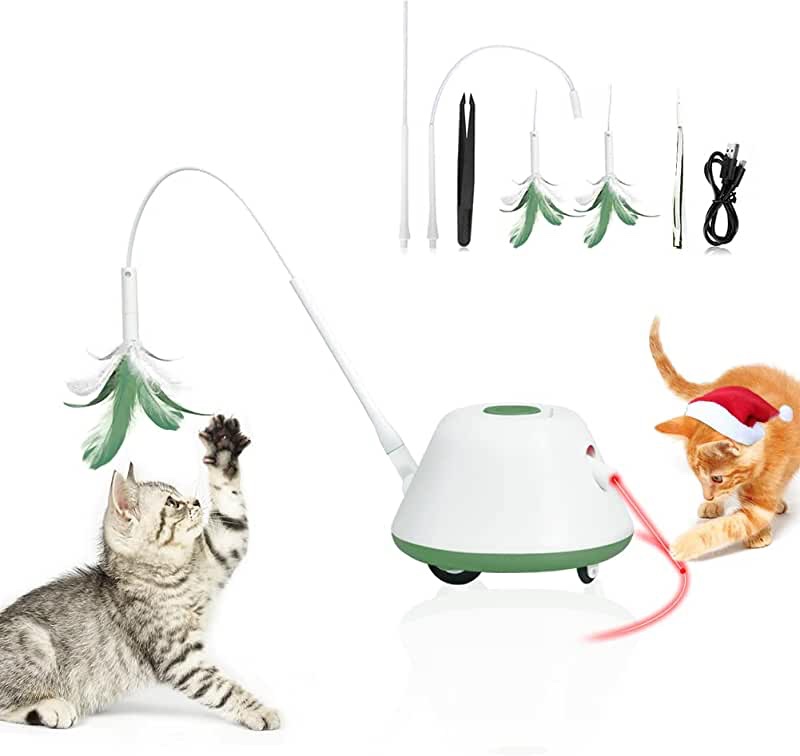 Magic tail cat toy 