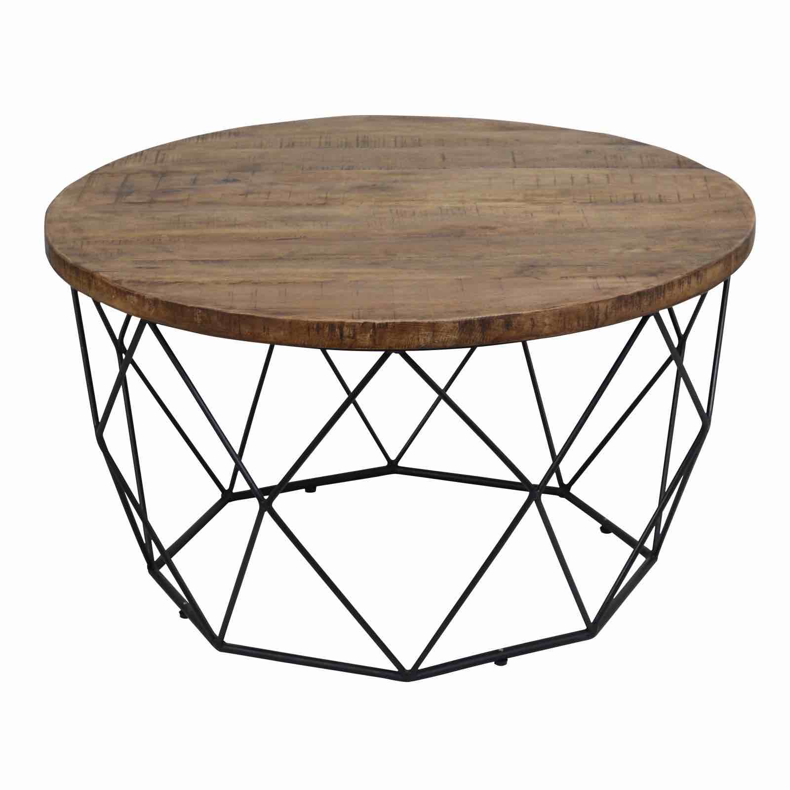 Kosas Home Chester Round Coffee Table 
