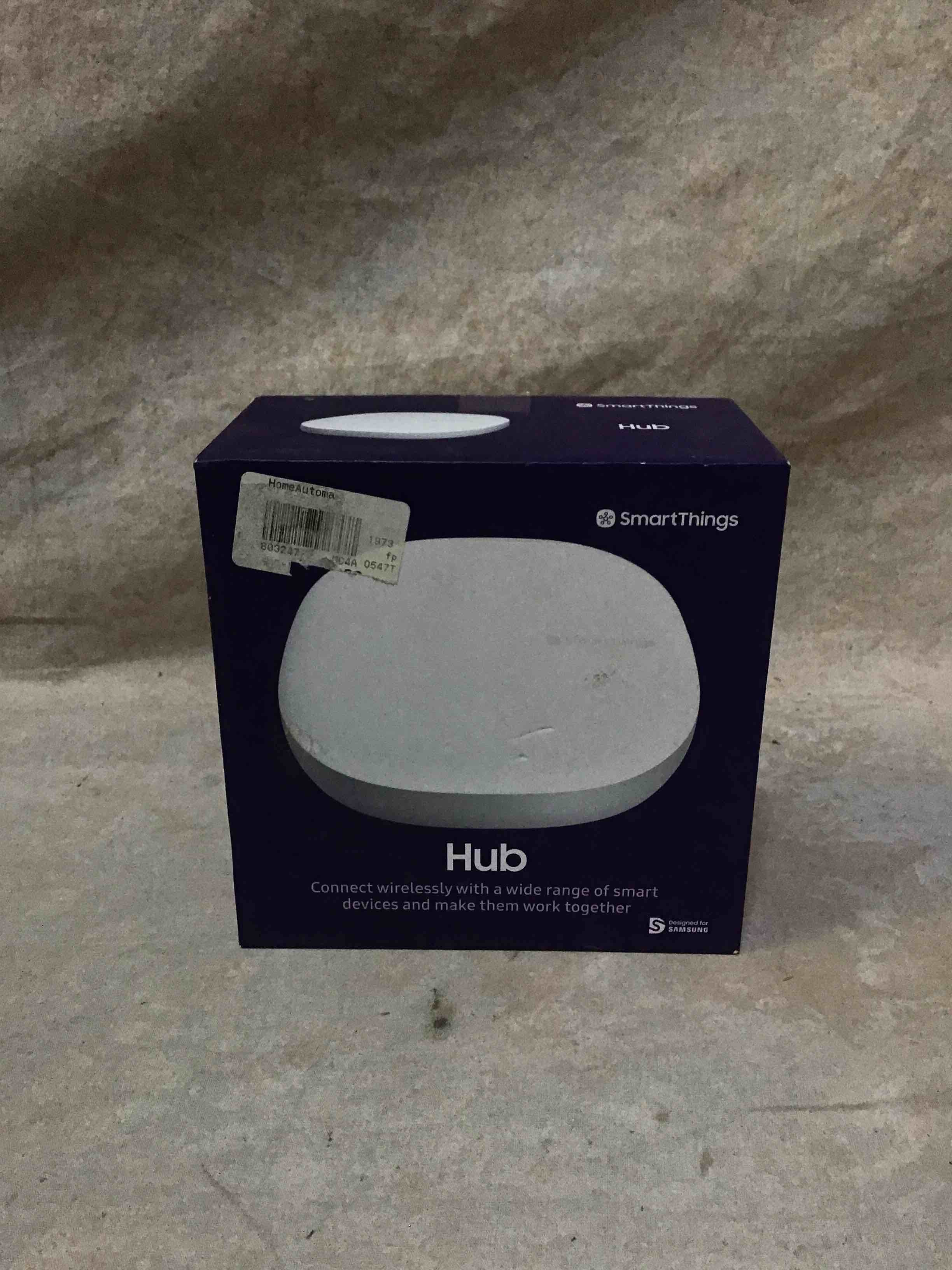 Samsung SmartThings Hub 3rd Generation [GP-U999SJVLGDA] Smart Home Automation Hub Home Monitoring Smart Devices - Alexa Google Home Compatible - Zigbee, Z-Wave, Cloud to Cloud Protocols – White