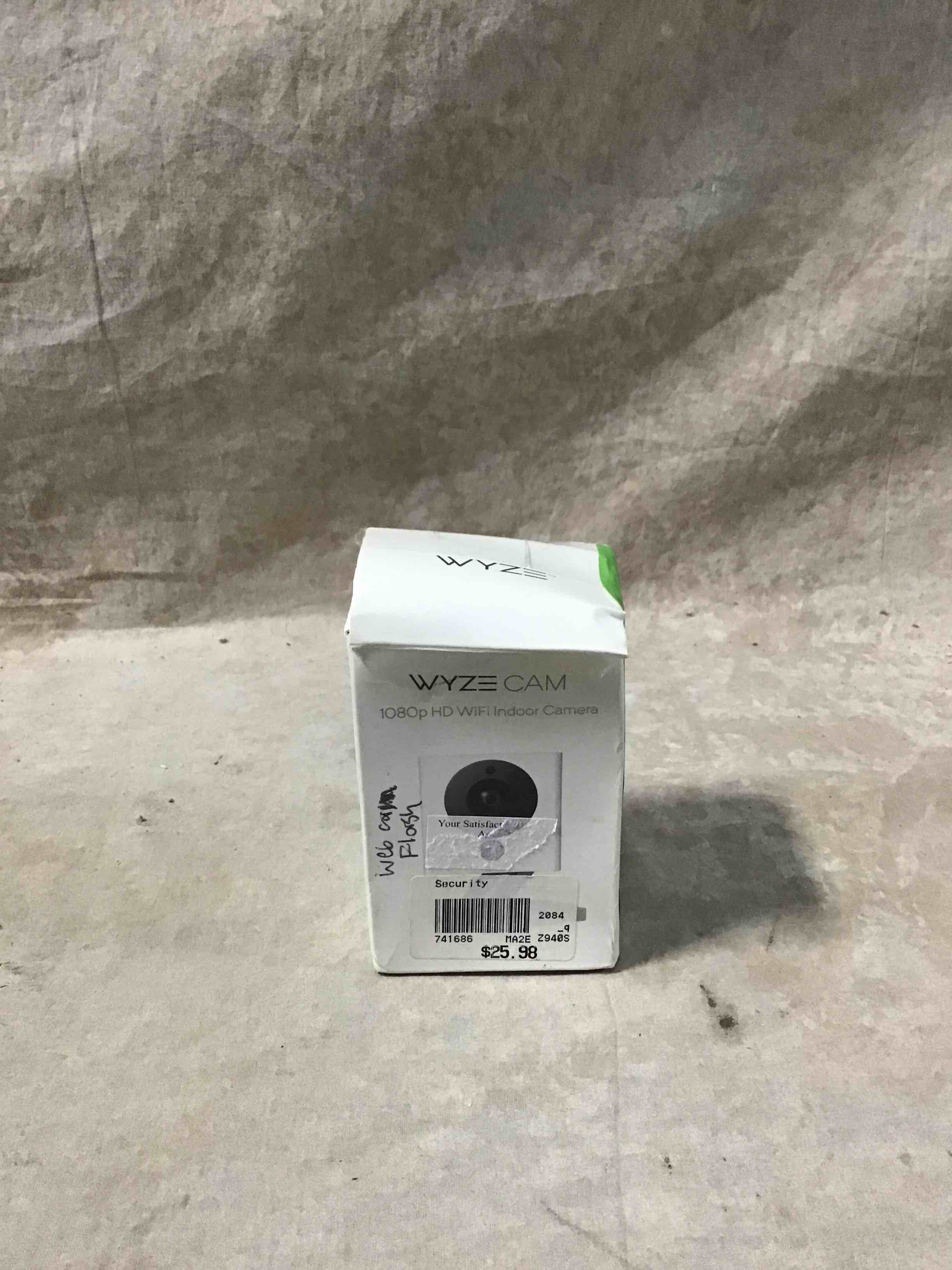 WYZE Cam v2 1080p HD Indoor WiFi Smart Home Camera with Night Vision, 2-Way Audio, Works with Alexa & the Google Assistant, White, 1-Pack