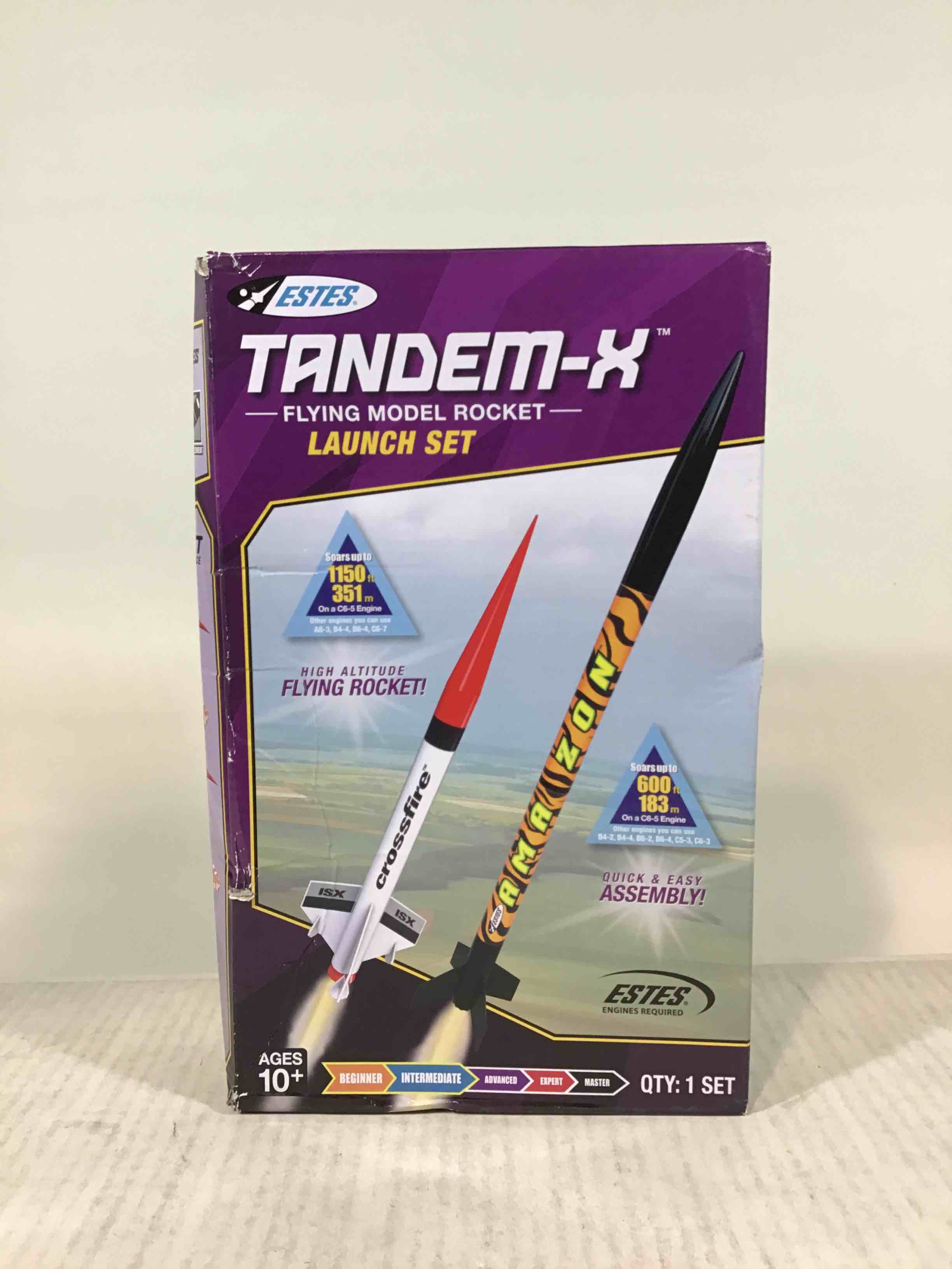 Estes Tandem-X Flying Model Rocket 