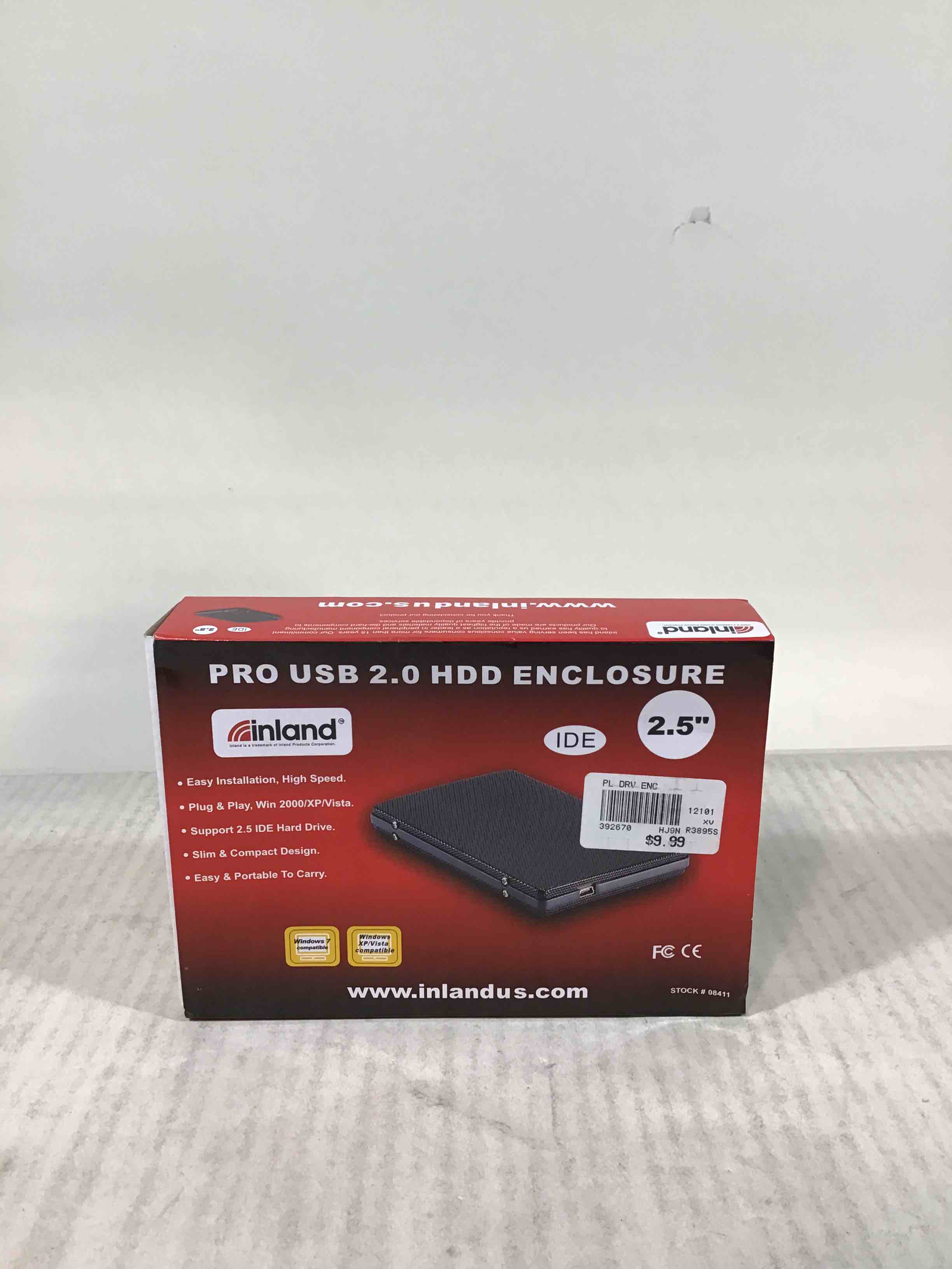 Inland Pro USB 2.0 HDD Enclosure