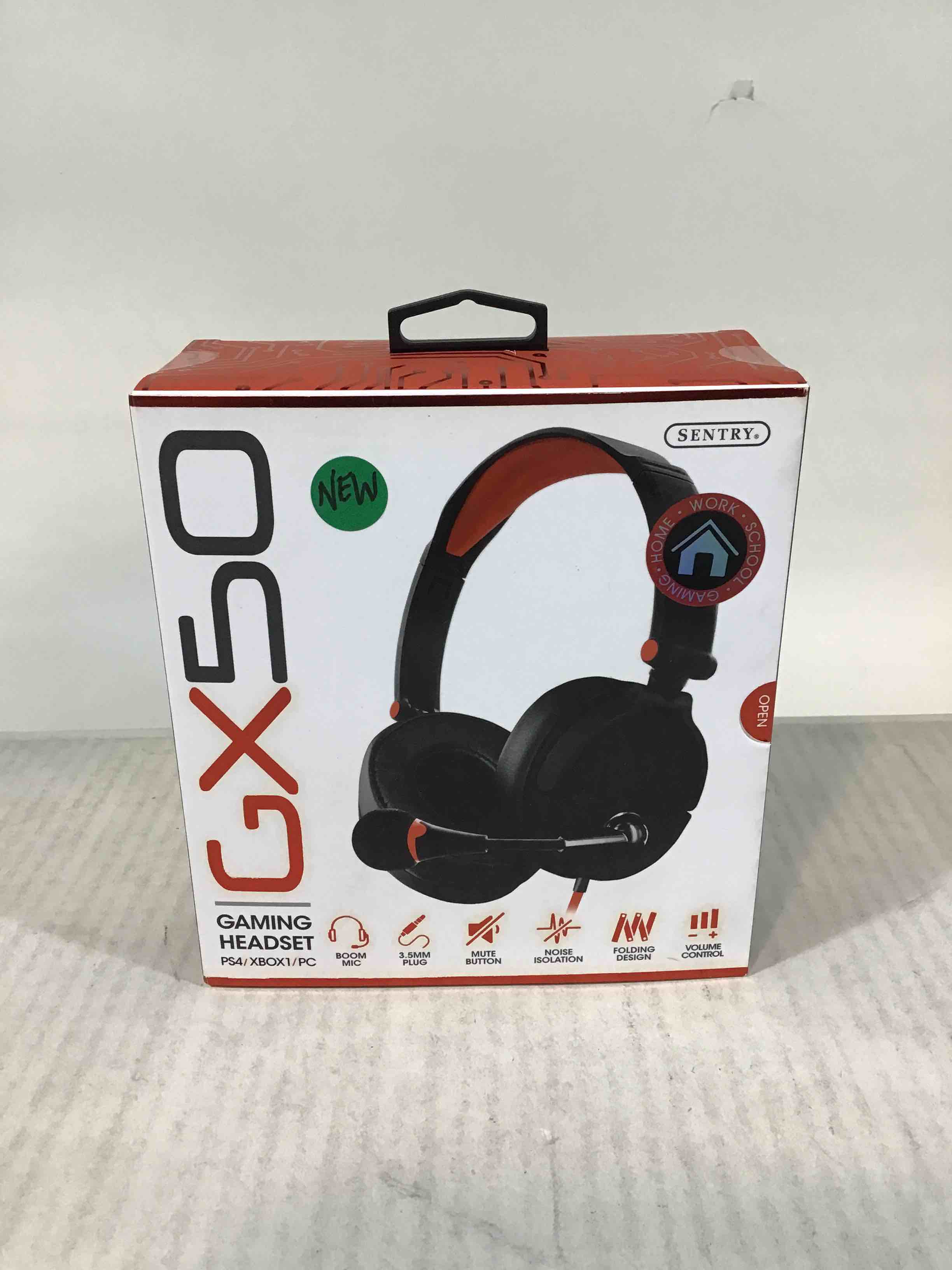 SENTRY Industries GX50 Gaming Headset for PS4 / Xbox/PC - Color May Vary (Red, Green, Blue)
