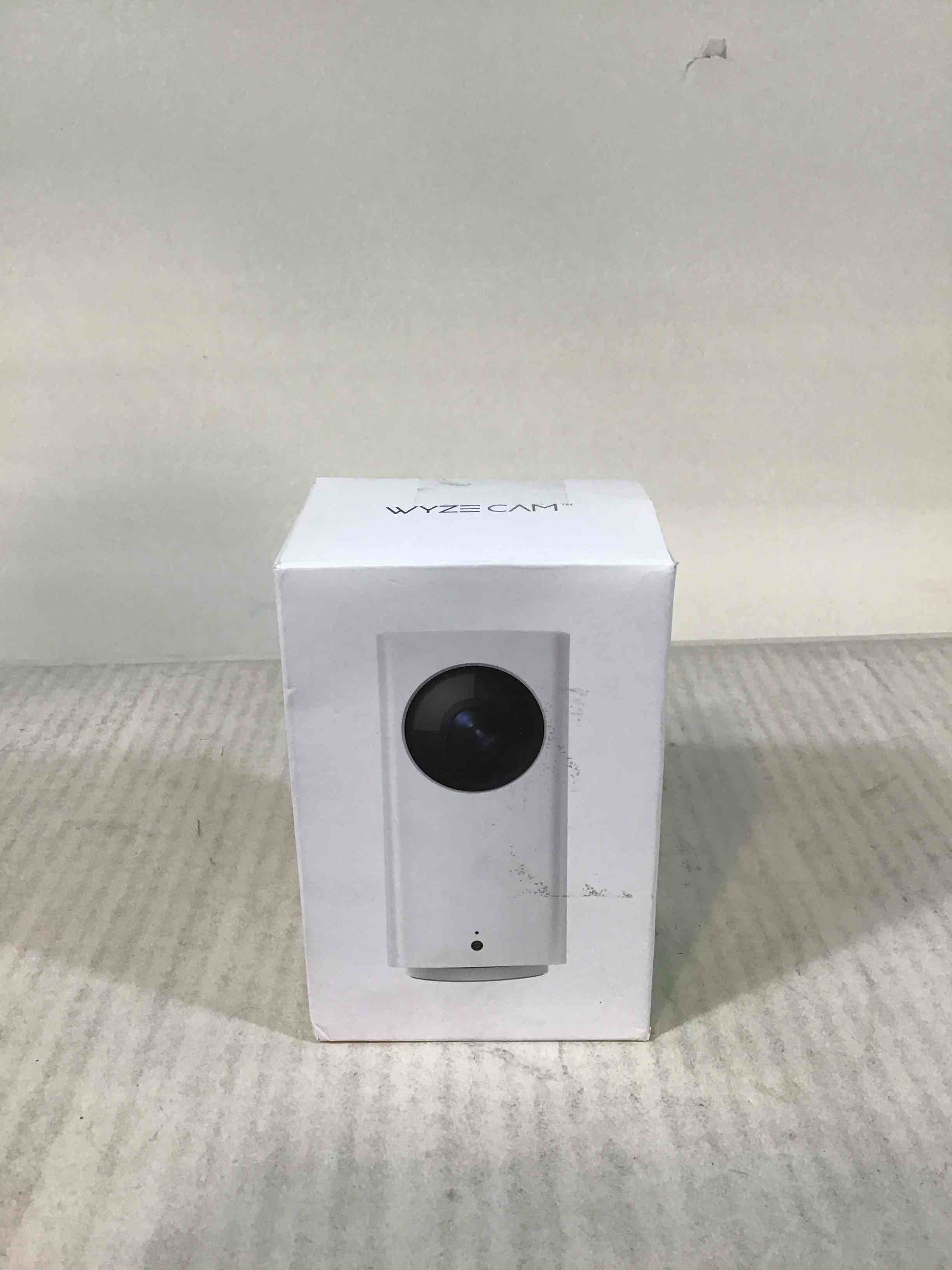 Wyze Cam 1080p Pan/Tilt/Zoom Wi-Fi Indoor Smart Home Camera with Night Vision, 2-Way Audio, Works with Alexa & the Google Assistant, White - WYZECP1