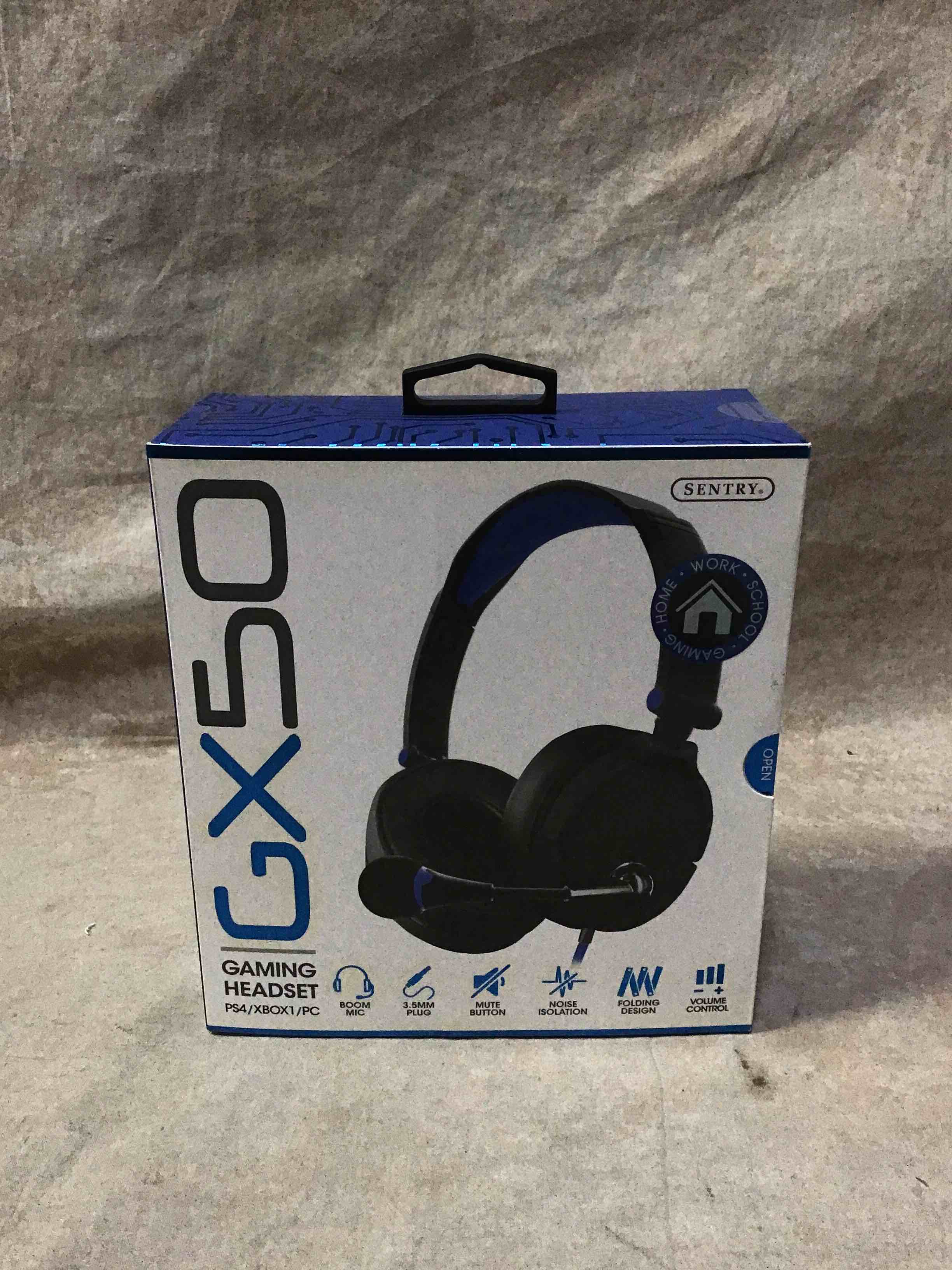 SENTRY Industries GX50 Gaming Headset for PS4 / Xbox/PC - Color May Vary (Red, Green, Blue)