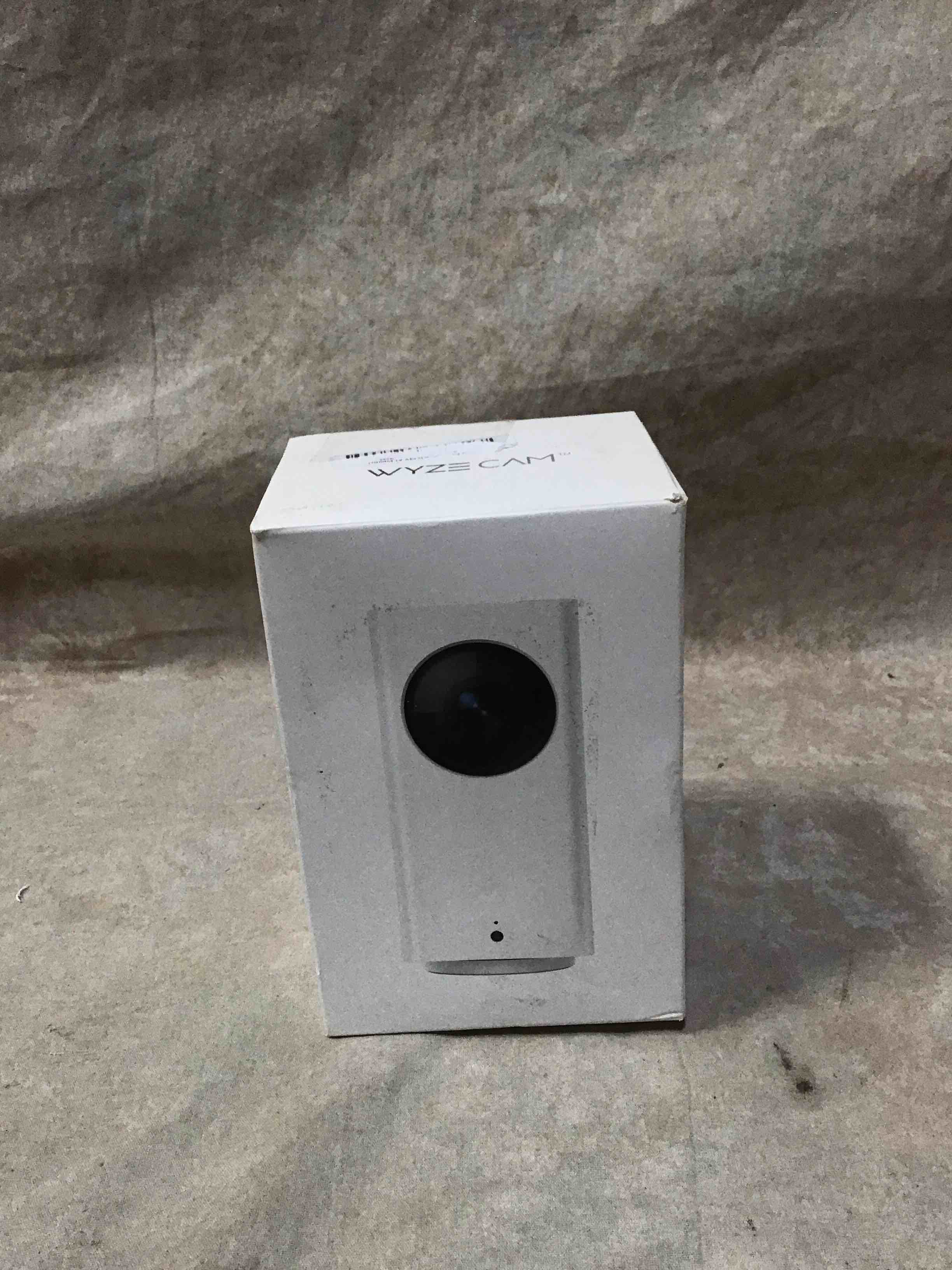 Wyze Cam 1080p Pan/Tilt/Zoom Wi-Fi Indoor Smart Home Camera with Night Vision, 2-Way Audio, Works with Alexa & the Google Assistant, White - WYZECP1