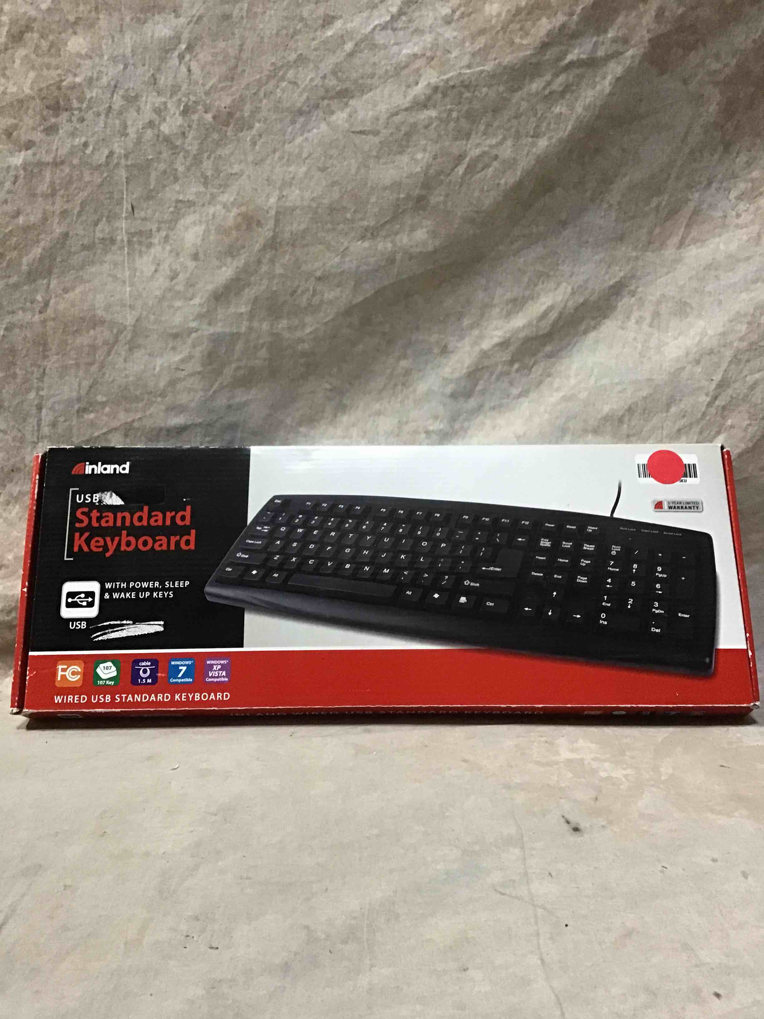 Inland USB Standard Keyboard 