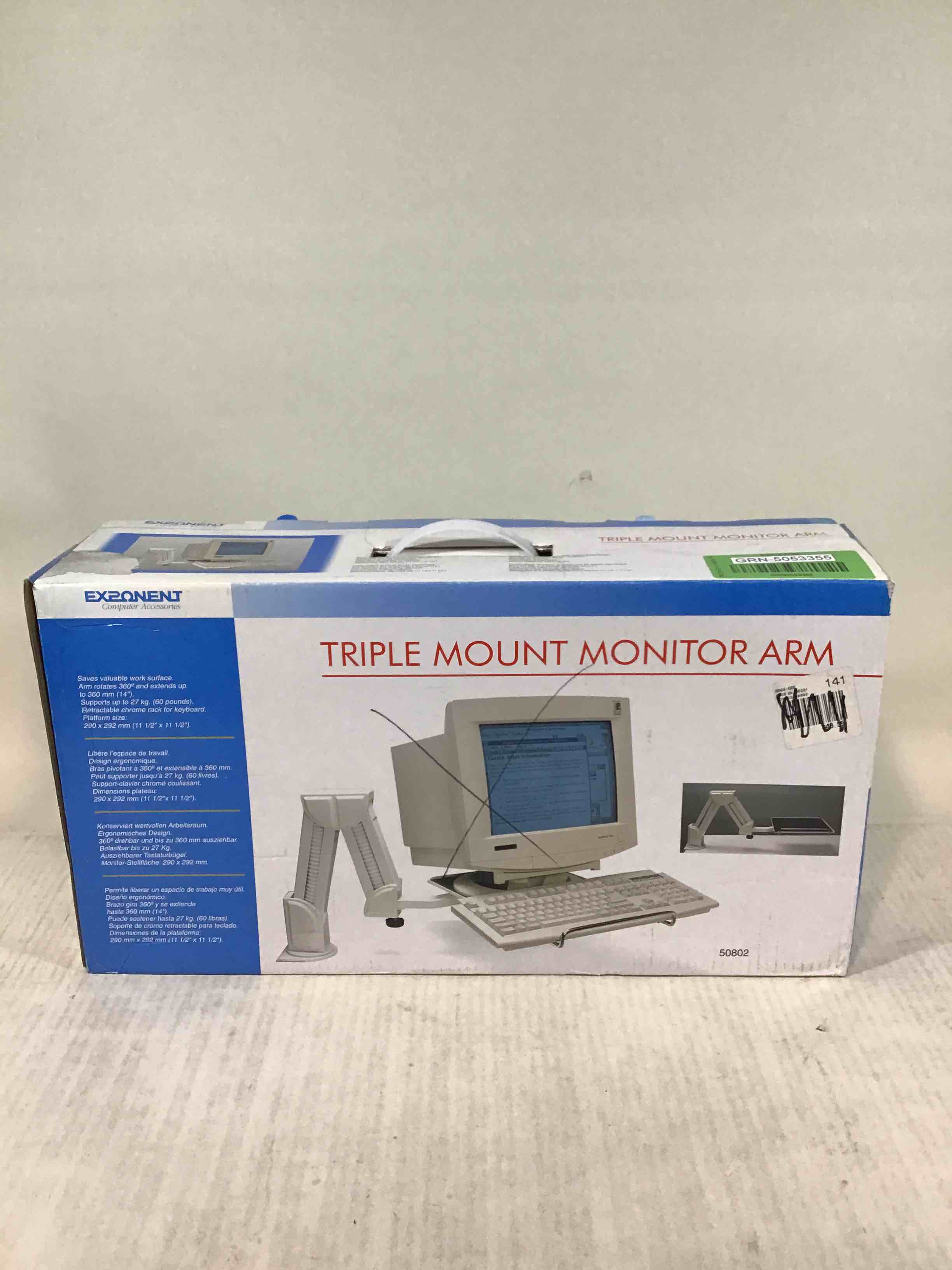 Exponent Triple Mount Monitor Arm