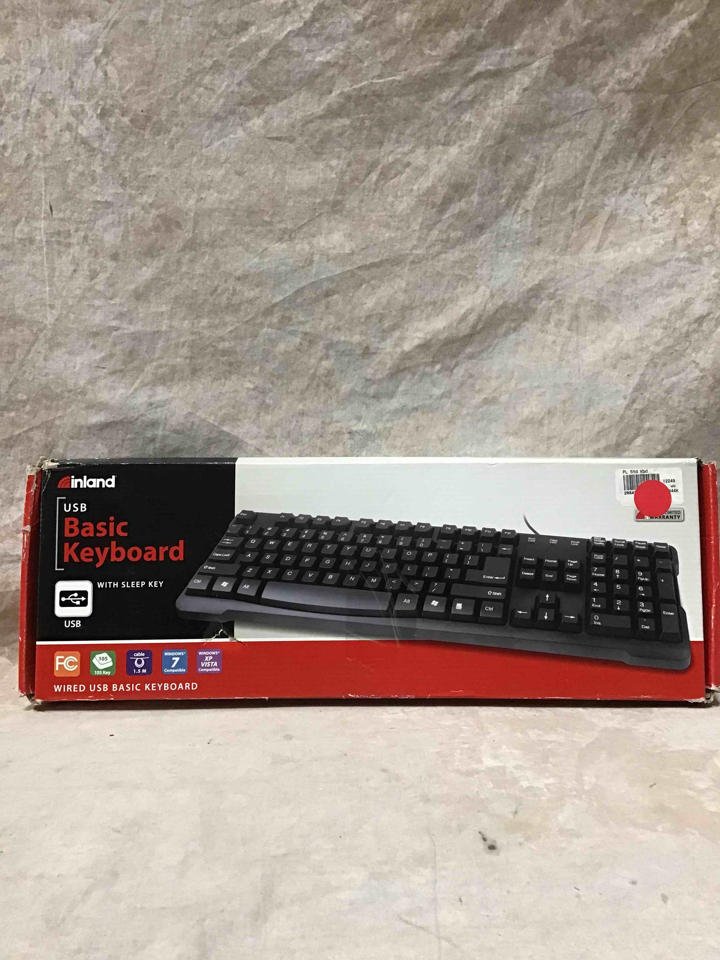 Inland USB Basic Keyboard 