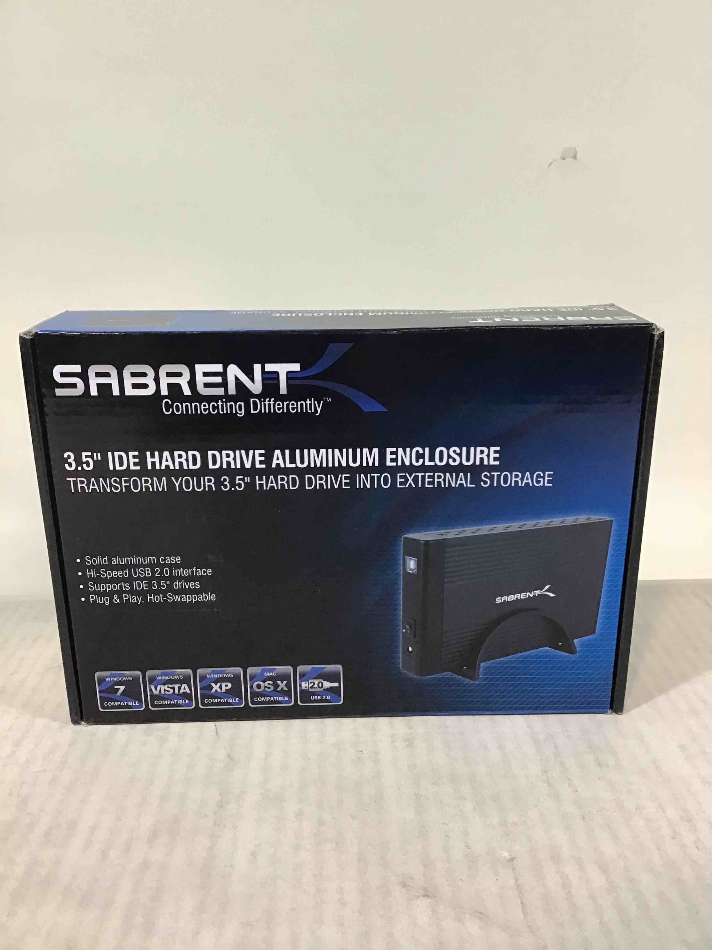 Sabrent 3.5” Hard Drive Aluminum Enclosure 