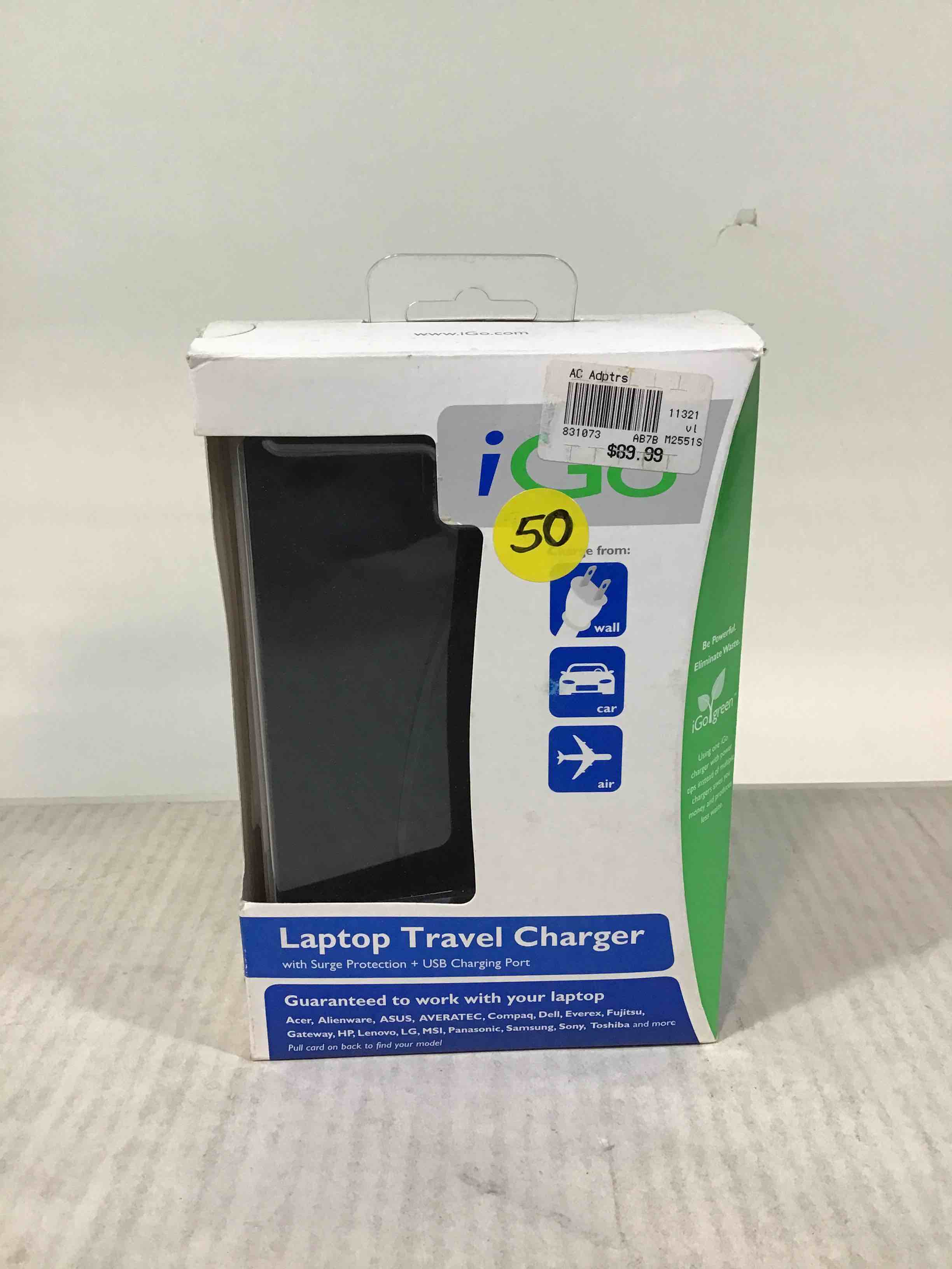 IGoGreen Laptop Travel Charger 