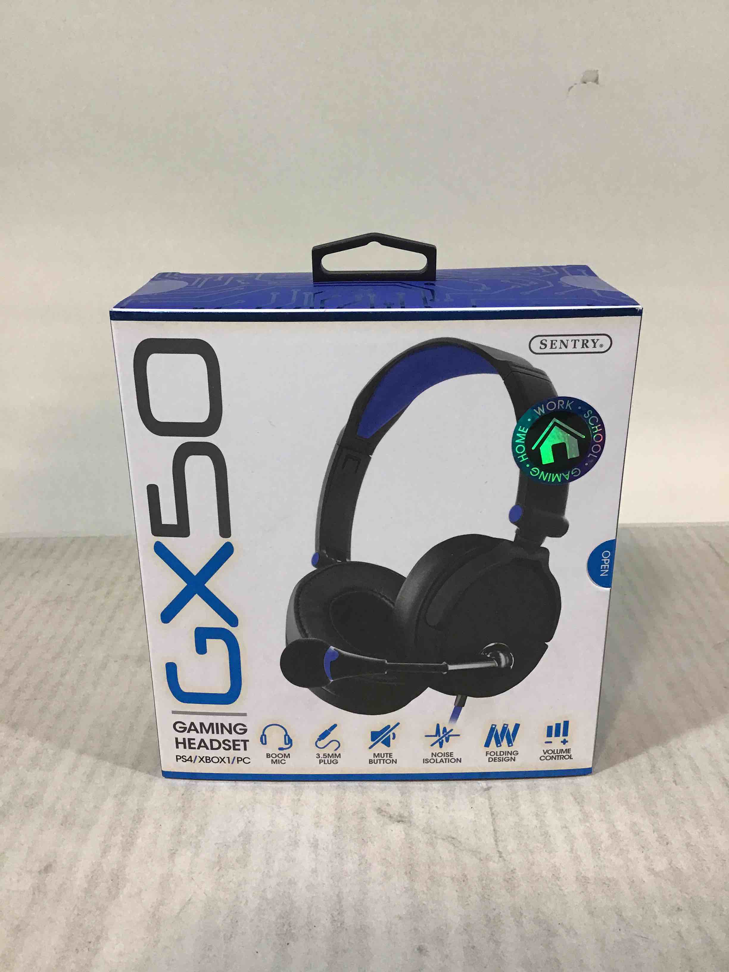 SENTRY Industries GX50 Gaming Headset for PS4 / Xbox/PC - Color May Vary (Red, Green, Blue)