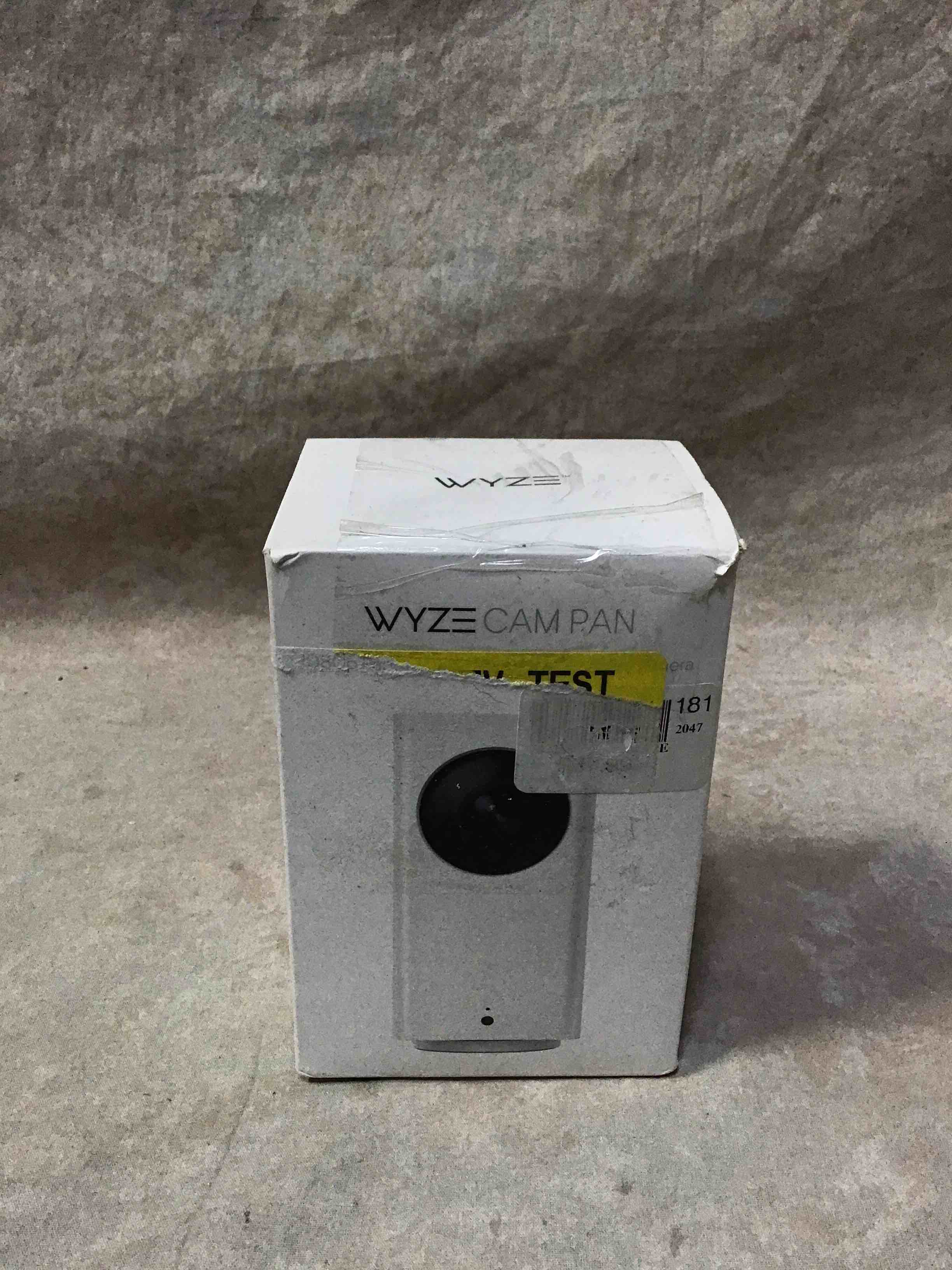 Wyze Cam 1080p Pan/Tilt/Zoom Wi-Fi Indoor Smart Home Camera with Night Vision, 2-Way Audio, Works with Alexa & the Google Assistant, White - WYZECP1