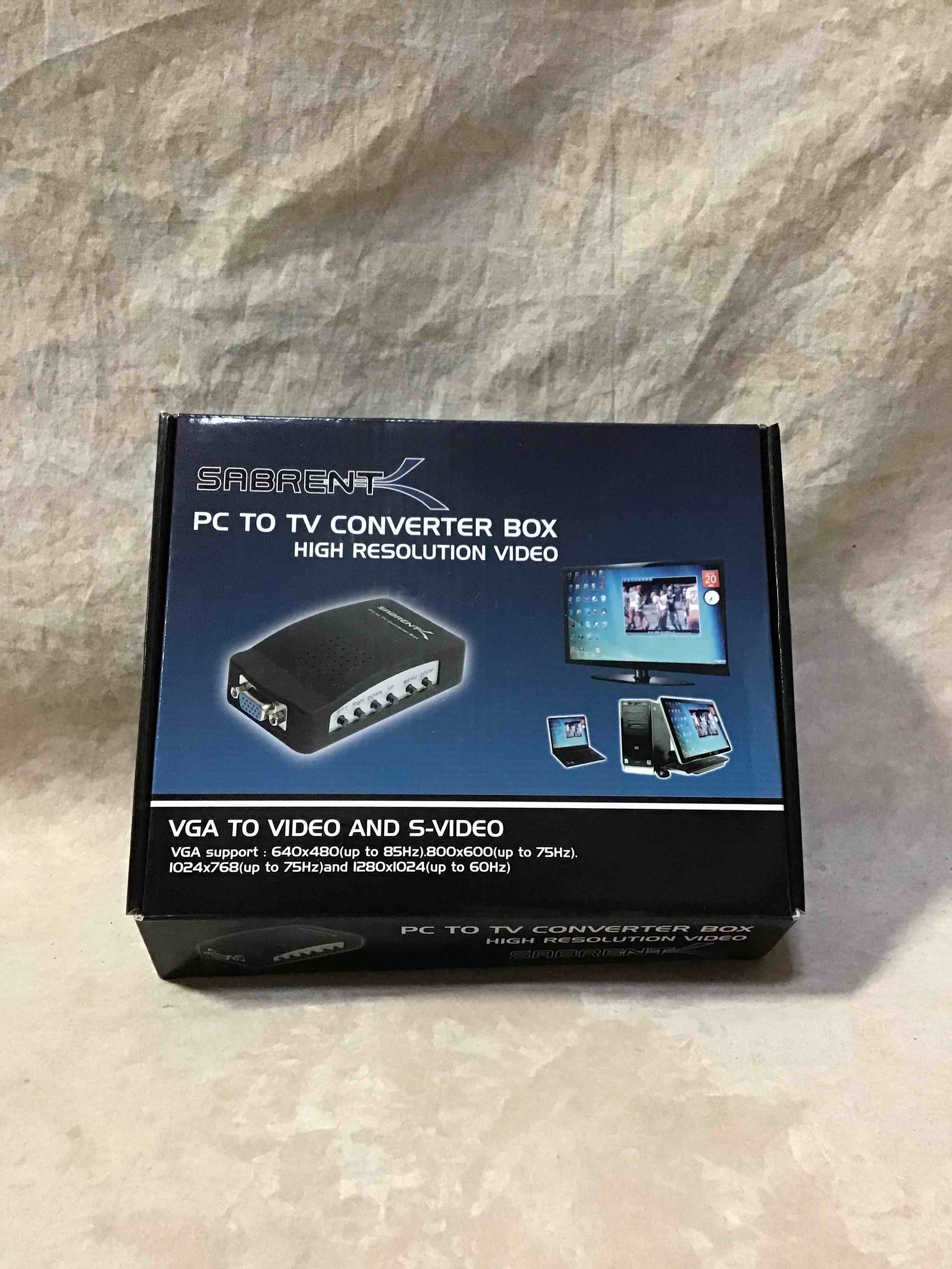 Sabrent VGA To Video And S-Video