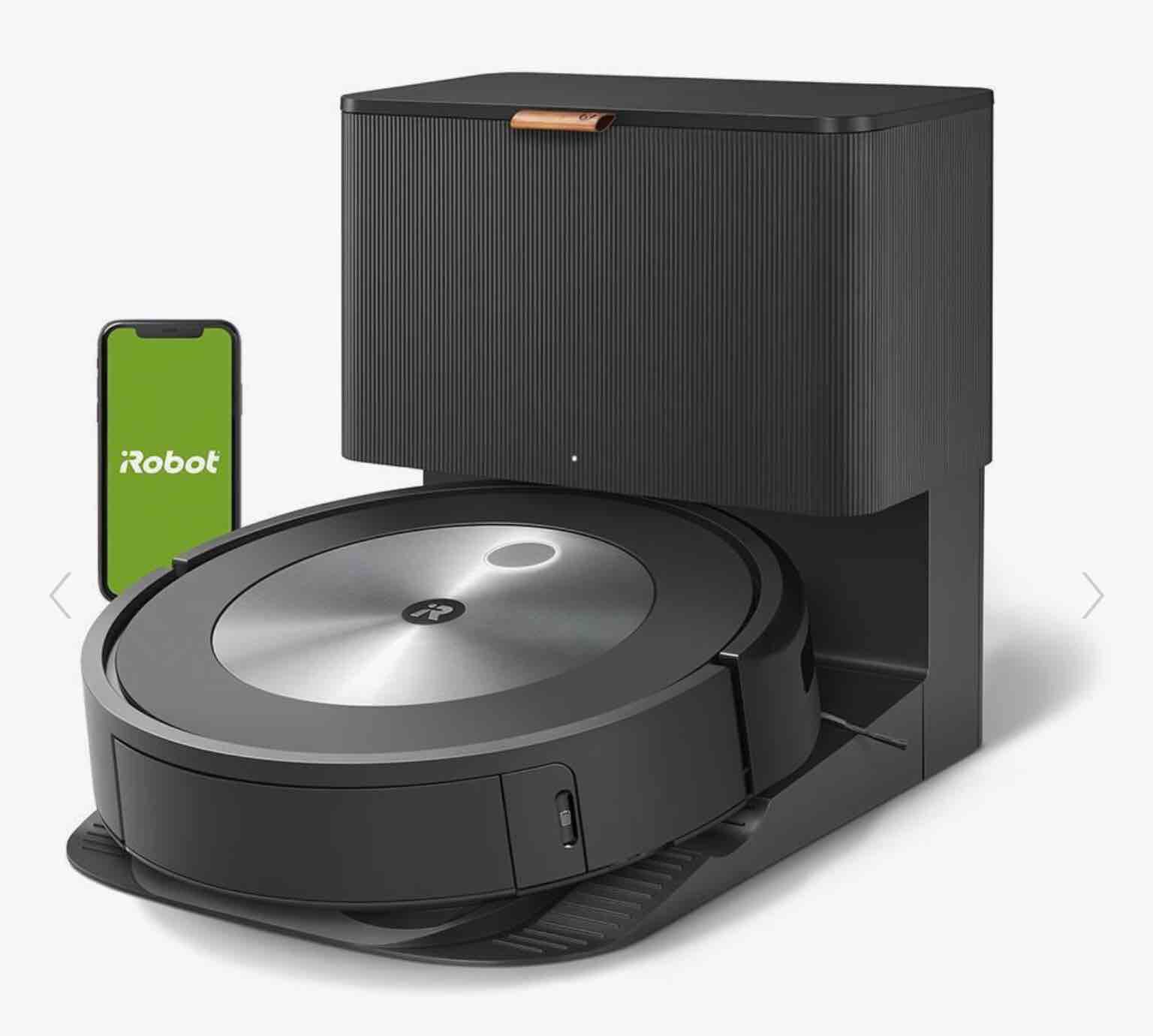 The Advanced j7+ Roomba With Automatic Dirt Disposal