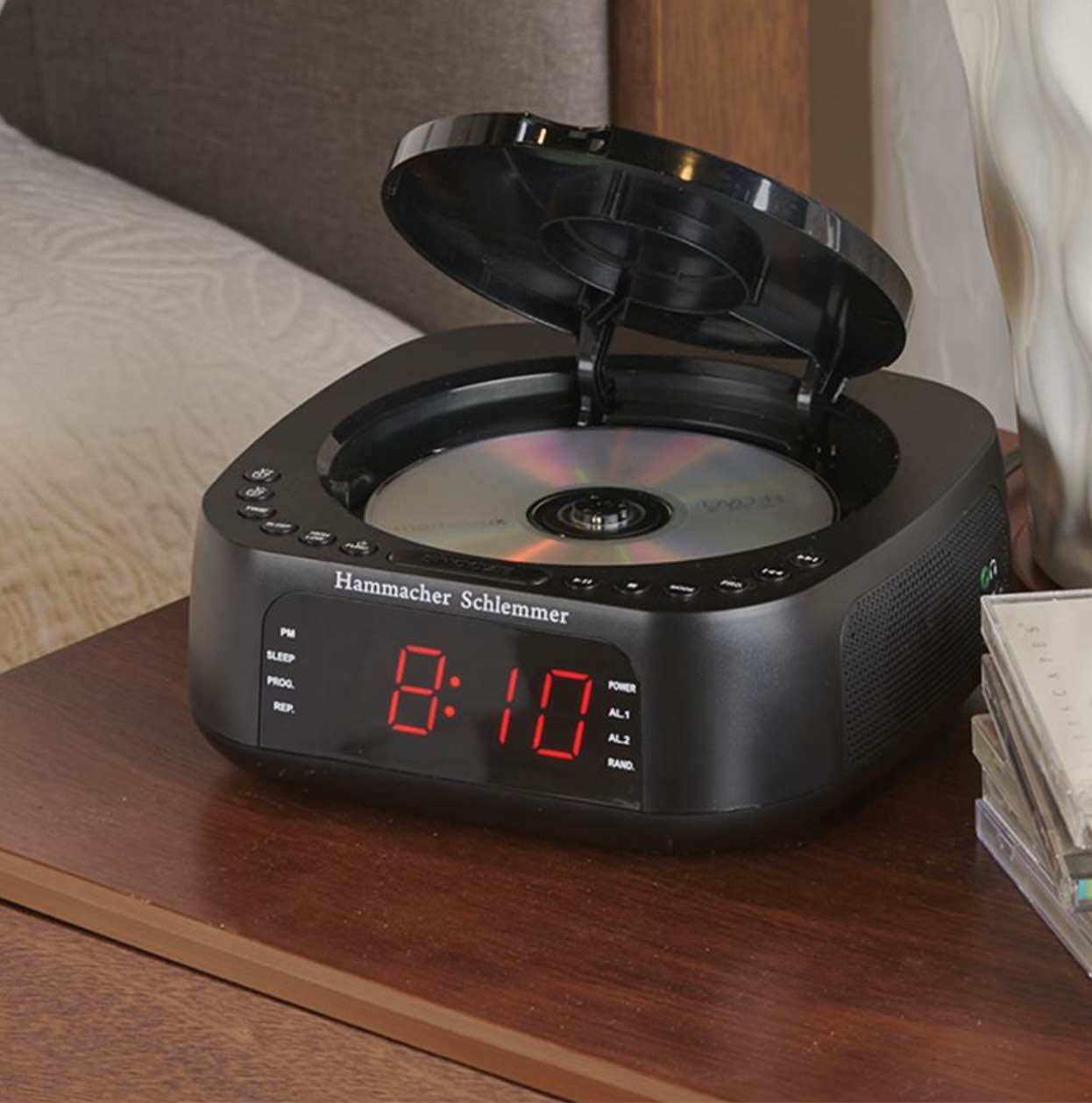 The CD Playing Clock Radio
