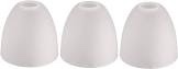 Giluta Bell Shaped Glass Shade Frosted Style Glass Shades Replacement for Ceiling Fan Light Wall Light and Pendant, Lipless with 1-5/8 inch Fitter Opening, 3 Pack