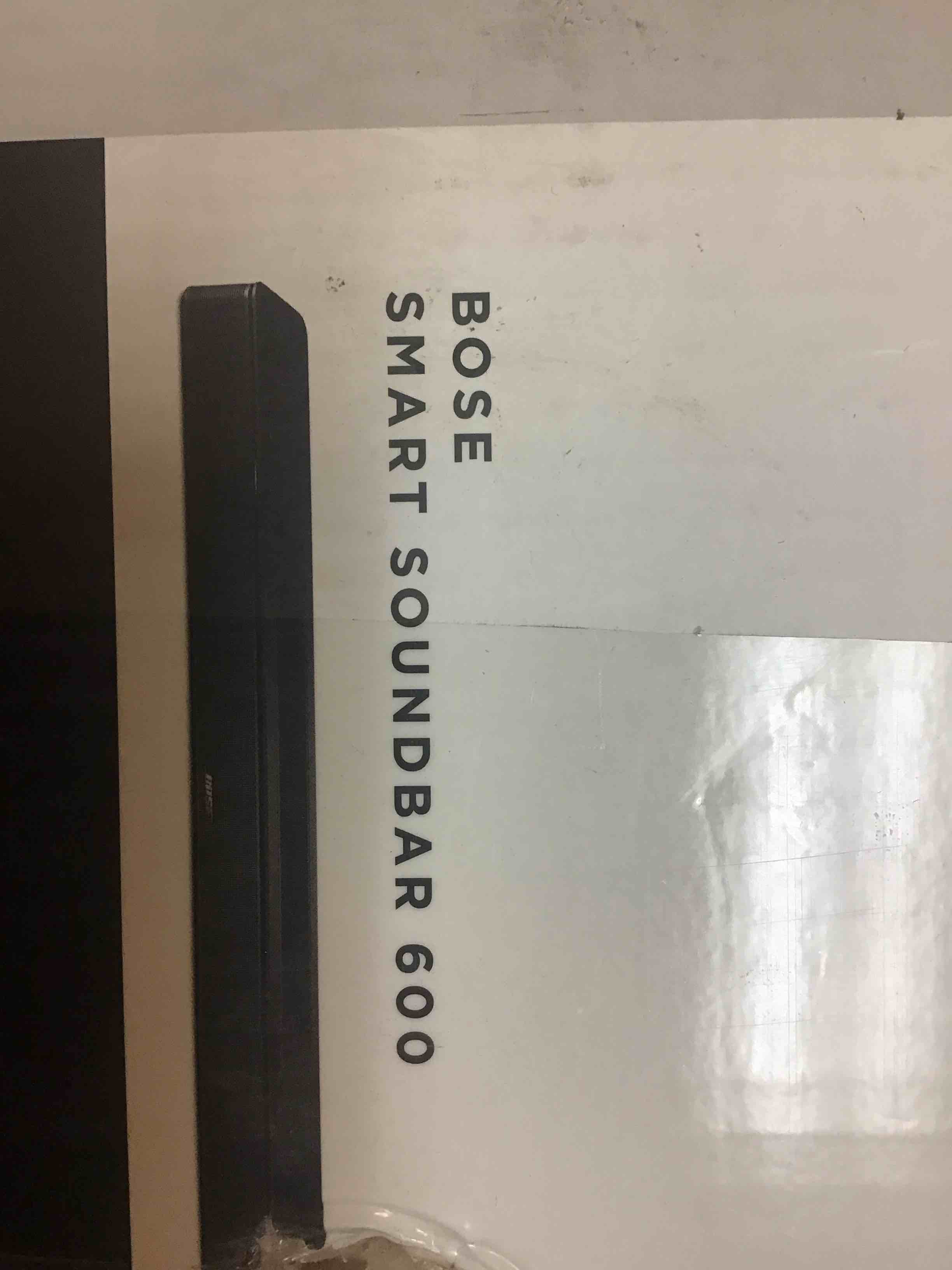 NEW Bose Smart Soundbar 600 Dolby Atmos with Alexa Built-in, Bluetooth connectivity, Black