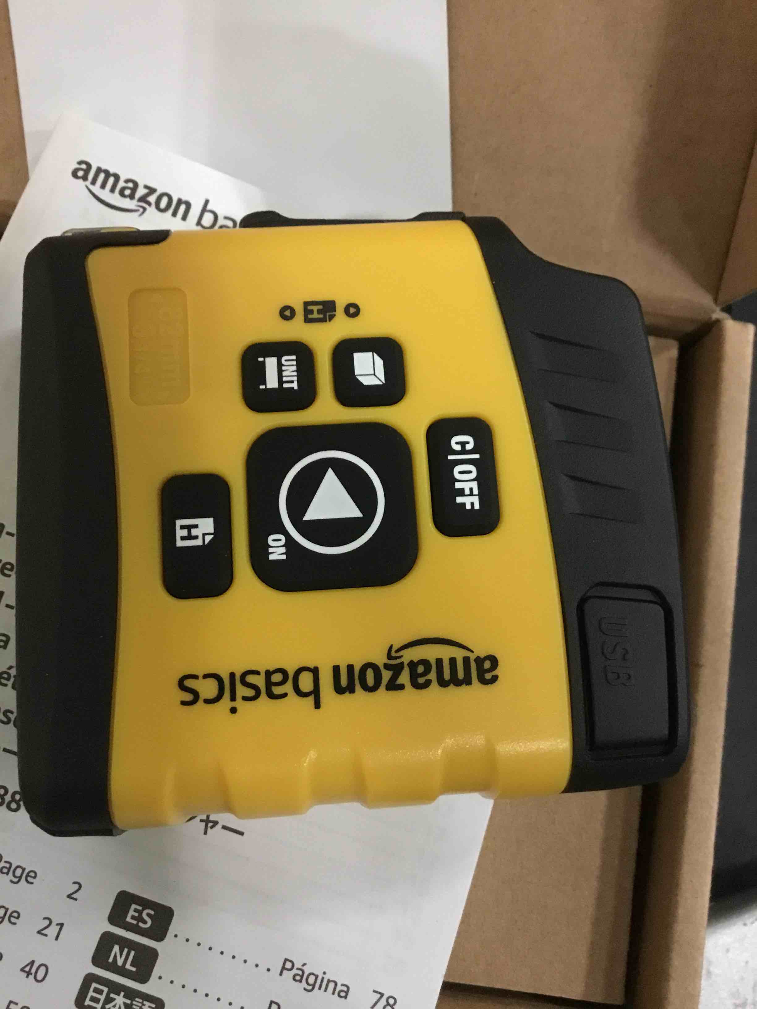 2-In-1 Laser Tape Measure Metre Ruban a laser 2 en 1