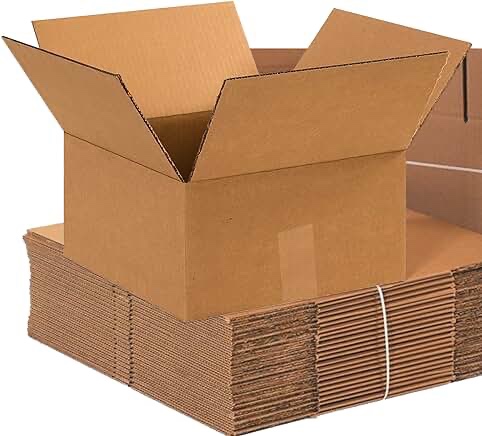 Medium Moving Boxes 12x8x10 ( 25 Count )