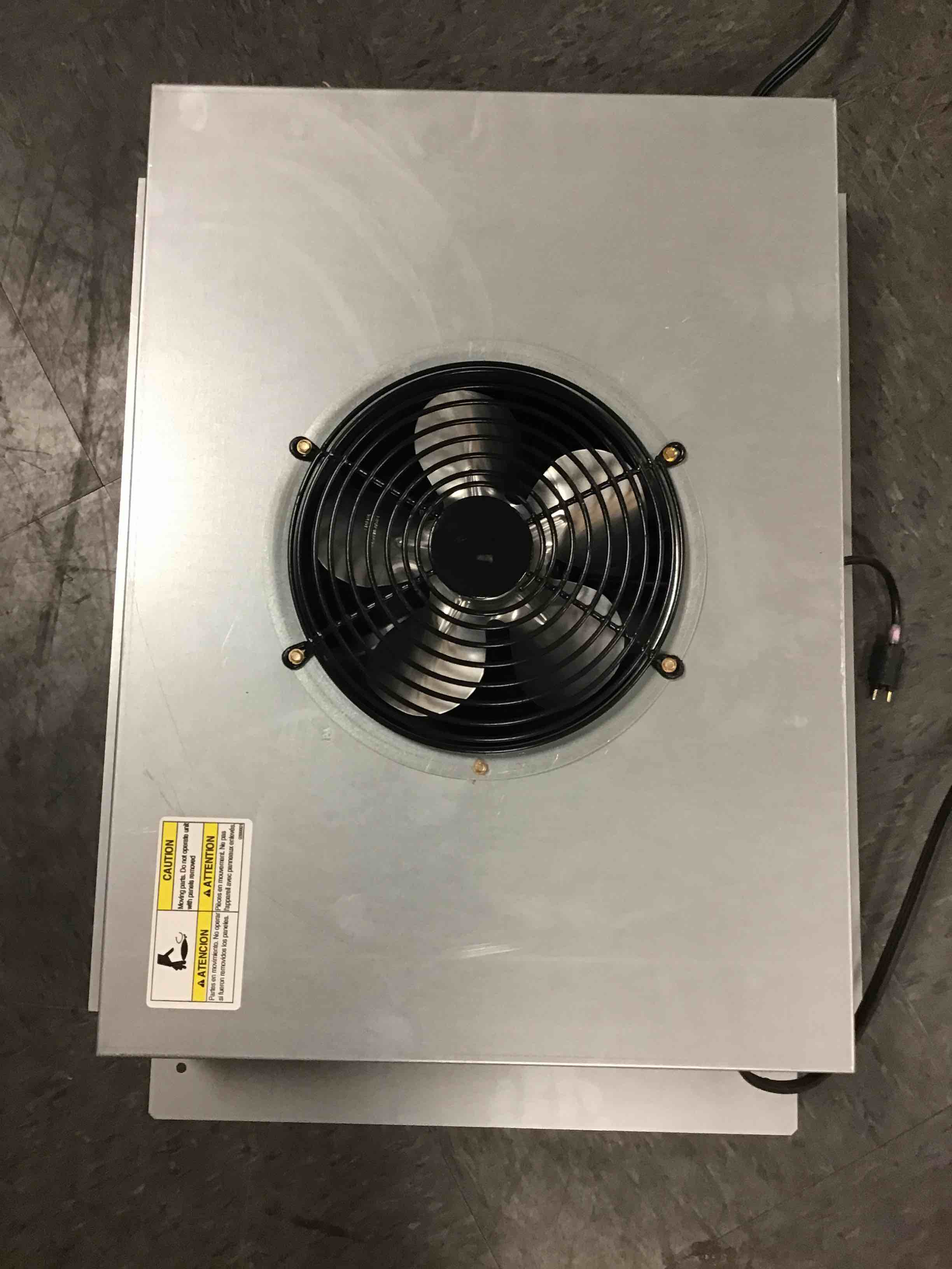 vent fan Assy wall to case 22x16”