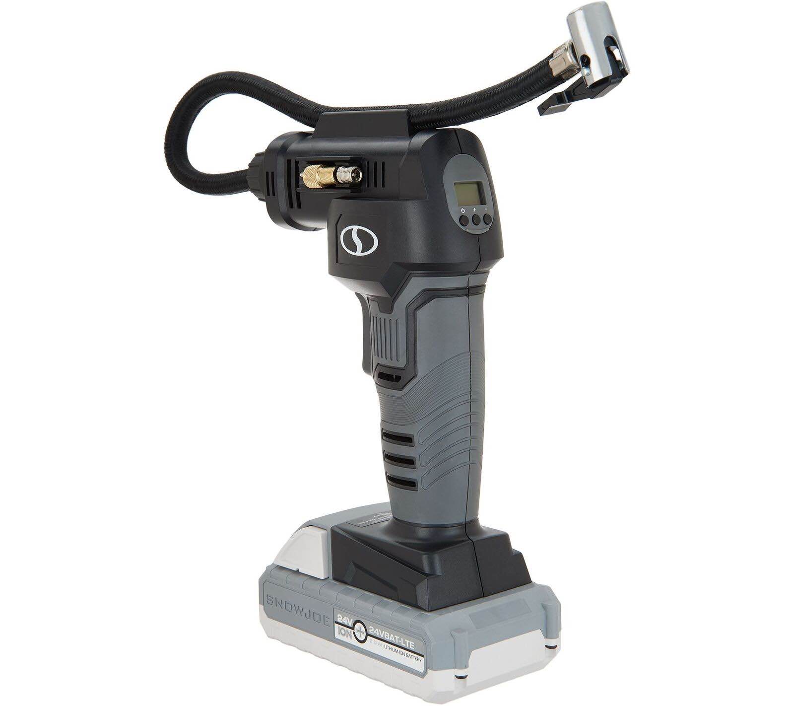 Air Joe iON 24V Cordless Rechargeable Air Compressor Black