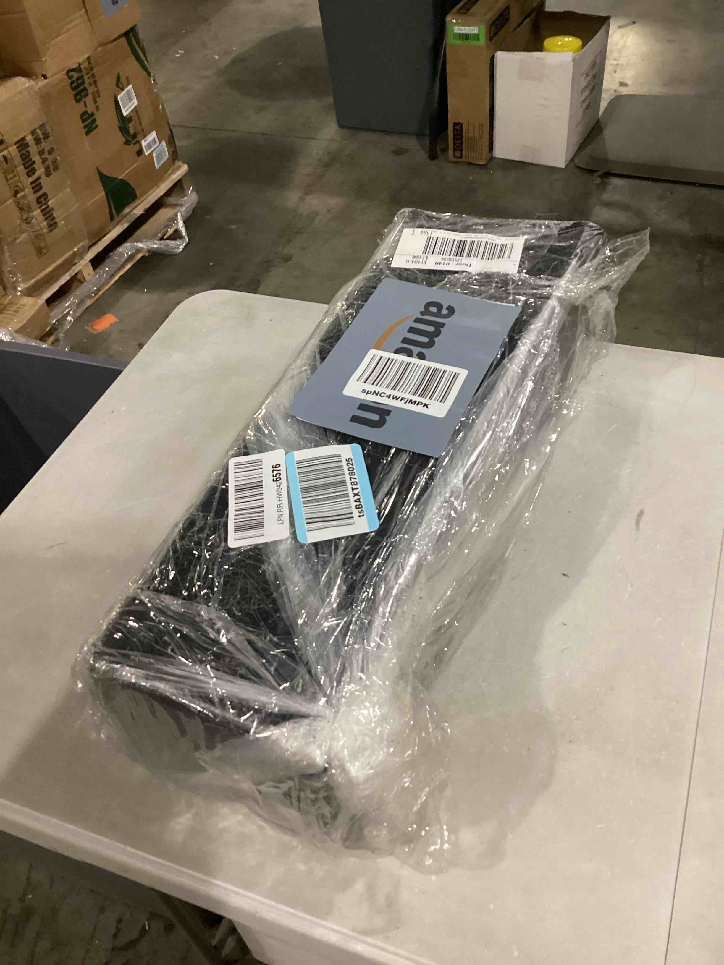 Plastic Newspaper Delivery Tube Box Receptacle & Mounting Bracket, Black