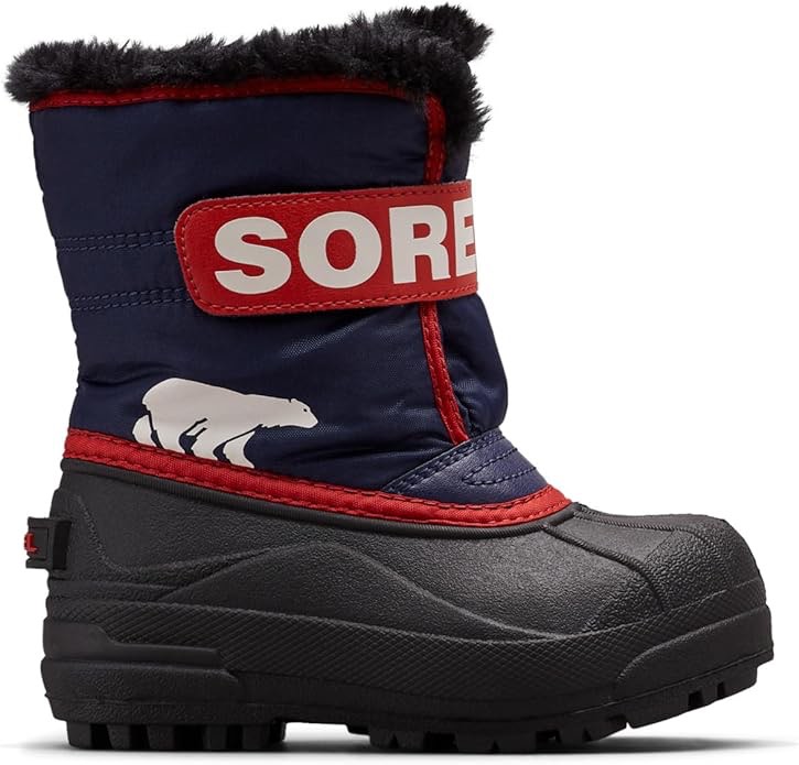 (SIZE 9 )SOREL - Youth Snow Commander Snow Boots for Kids