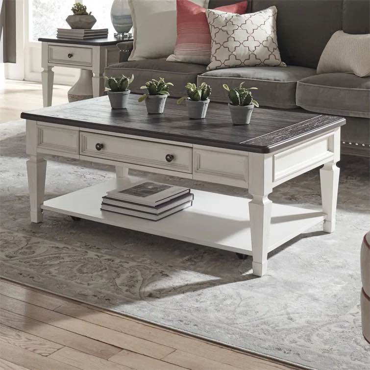 Vandenberg 4 Legs Coffee Table with Storage