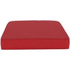patio red seat cushions