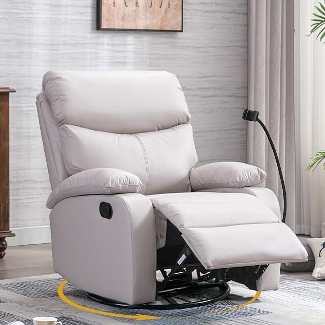 tan recliner