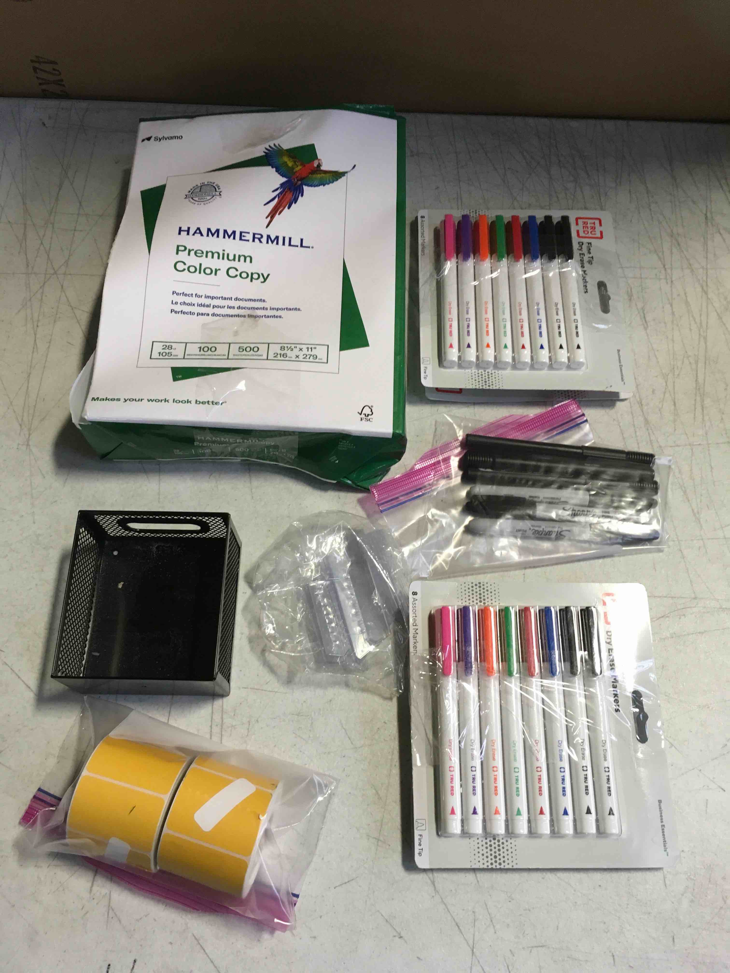 Assorted Office Supplies