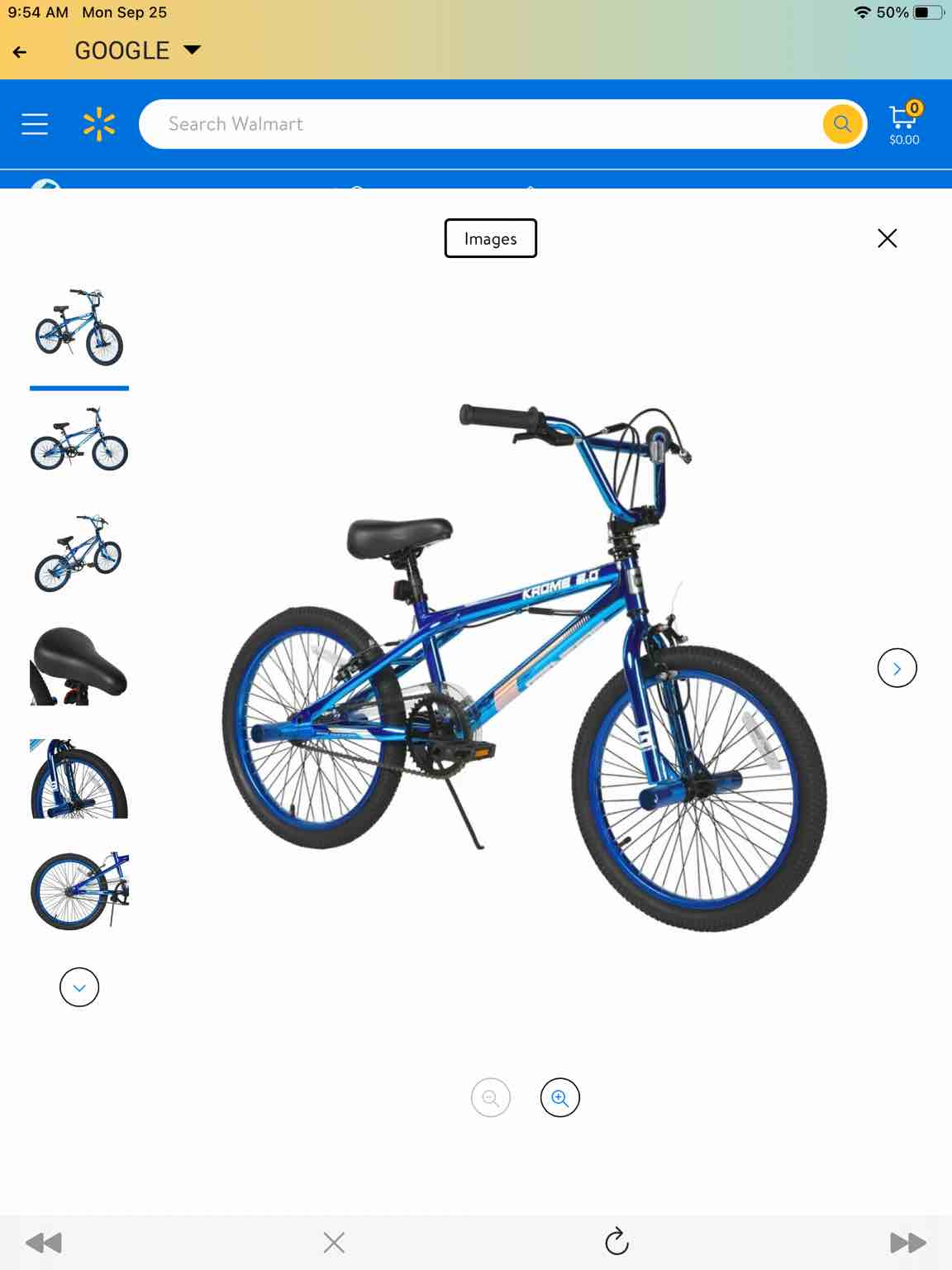 Genesis Krome 2.0 20" Bike (3.8) 3.8 stars out of 244 reviews 244 reviews $118.00 You save $0.00 55.7 ¢/ea $11/mo withAffirmLearn how Price when purchased online   Add to cart 