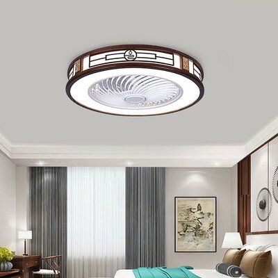 22.4 Inch Round Ceiling Fan Light