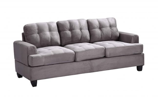 Glory Furniture G513 Sofa in Grey G513A-S(incomplete Box 1 Of 2)