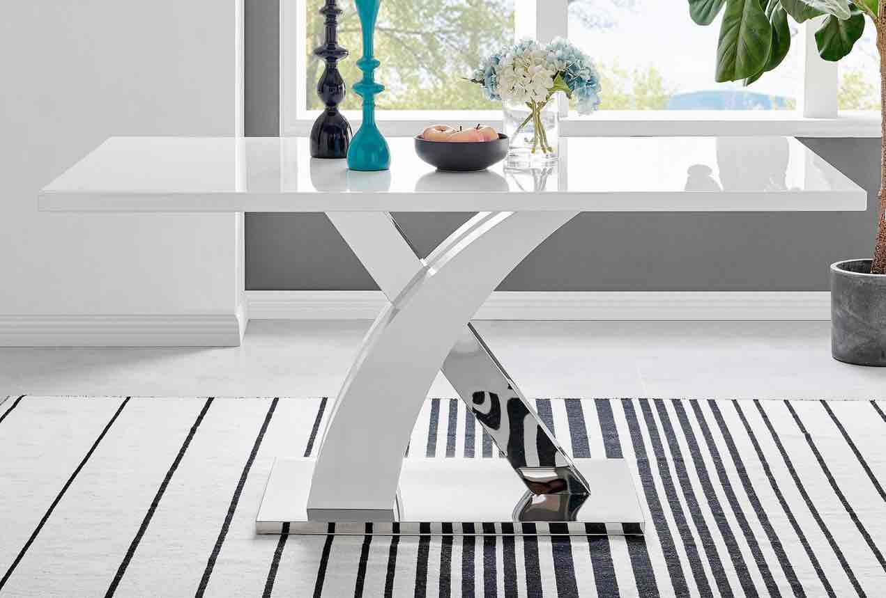 Atlanta 6 White Link Board and Table Base(base only)
