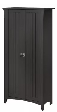 Bush Furniture Salinas 63" Storage Cabinet with 5 Shelves