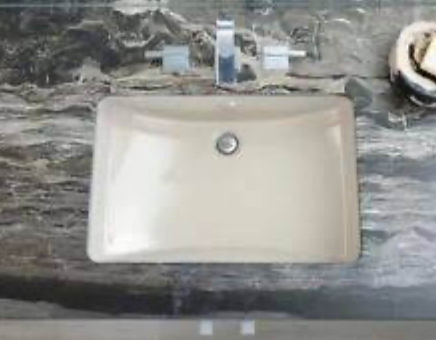 James Martin Rectangular Under mount lavatory sink