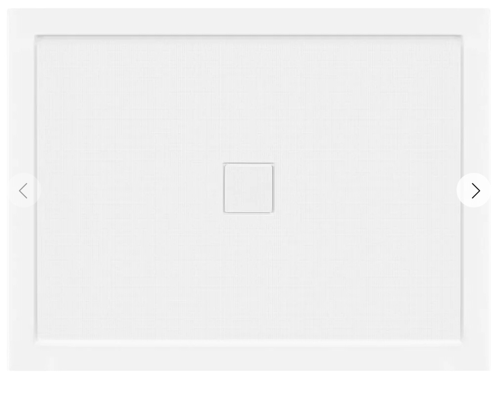 LessCare 48 x 36 Right Double Threshold Shower Pan Base Wall Corner Center Drain