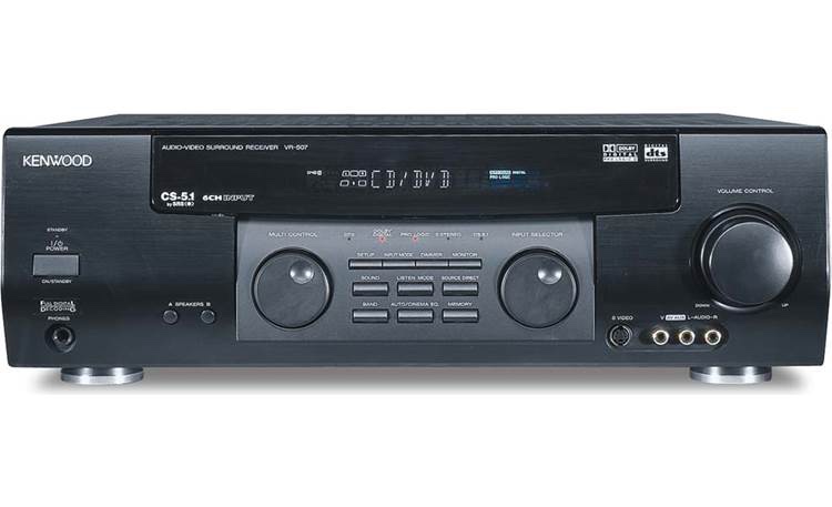 A/V Receiver with Dolby Digital, DTS, and Pro Logic II