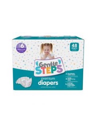 Gentle Steps Junior Club Baby Diaper Size 6 48ct