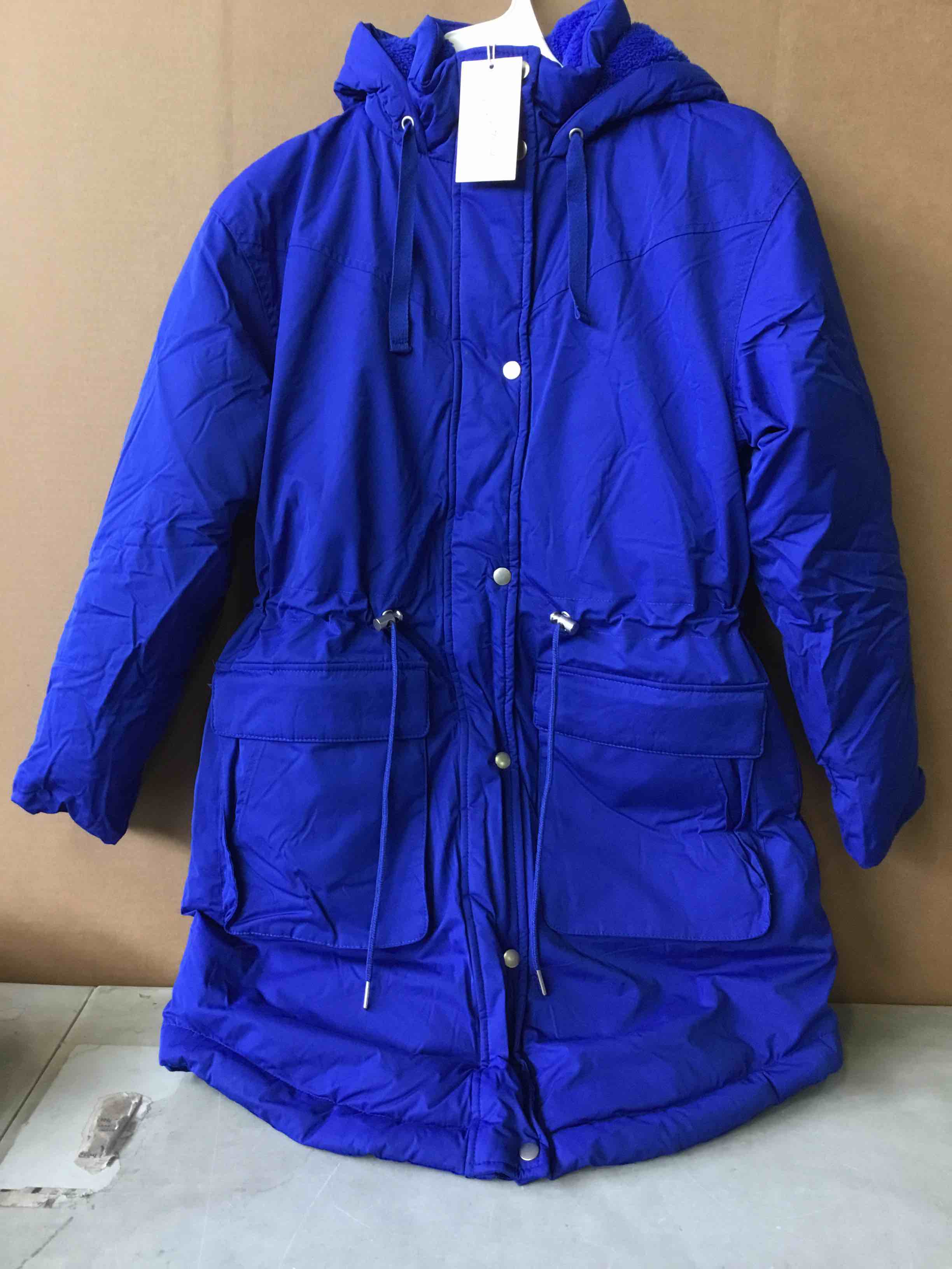 Size XS, Universal Thread Winter Coat Hooded For Women, Blue