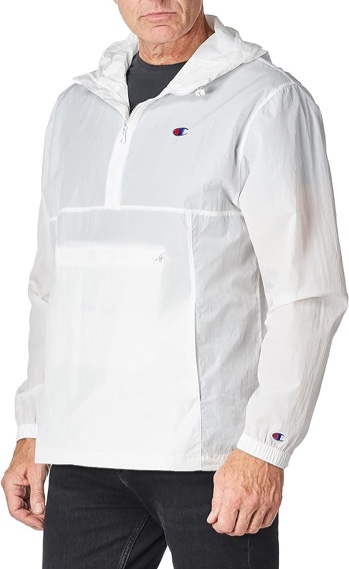 Champion Mens Packable AnorK 1/4 Zip Jacket